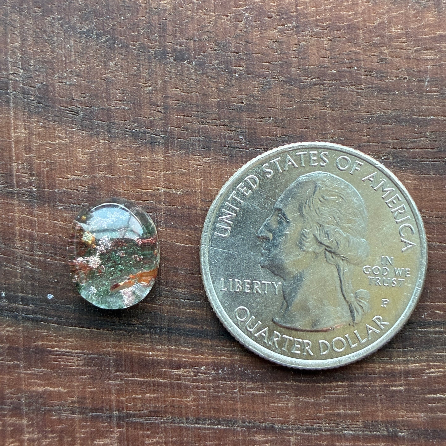 High Quality Garden Quartz - Cabochon - Ring Size - Scenic Crystal