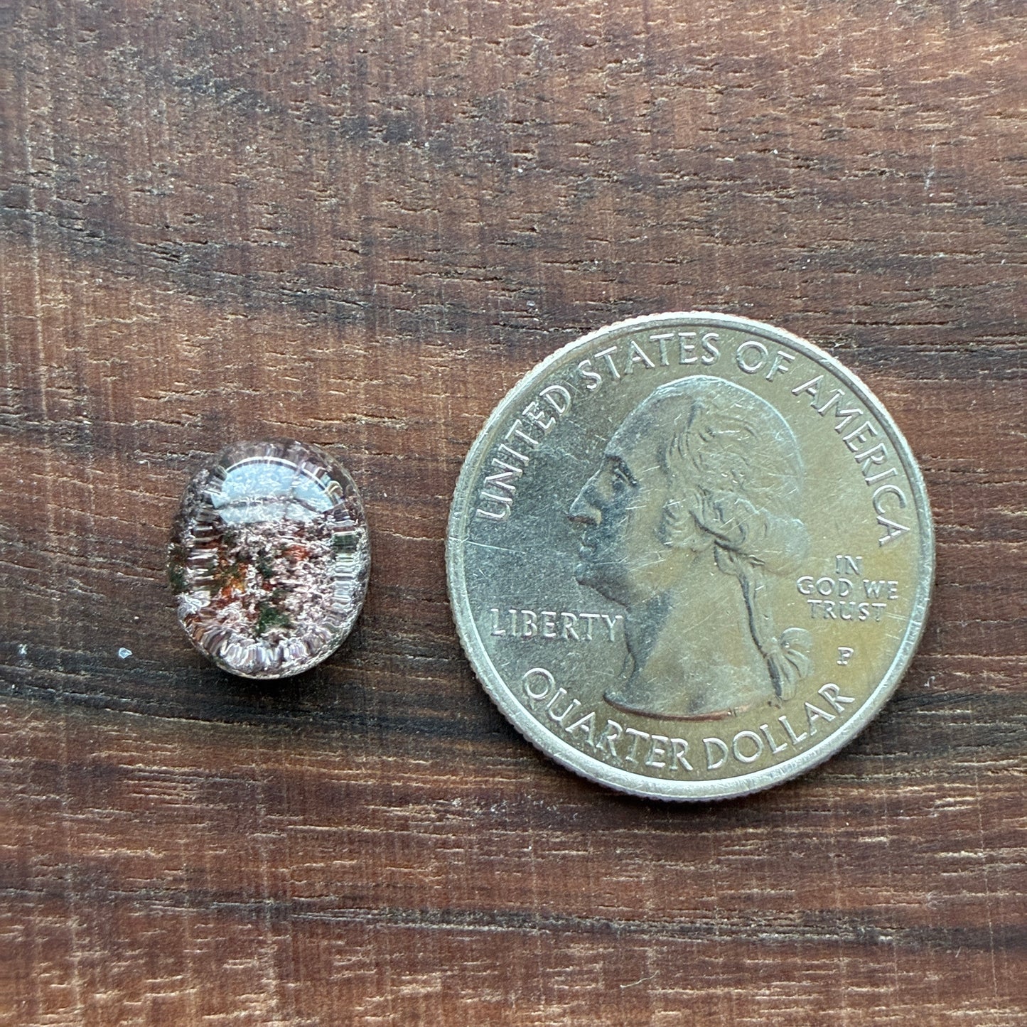 High Quality Garden Quartz - Cabochon - Ring Size - Scenic Crystal