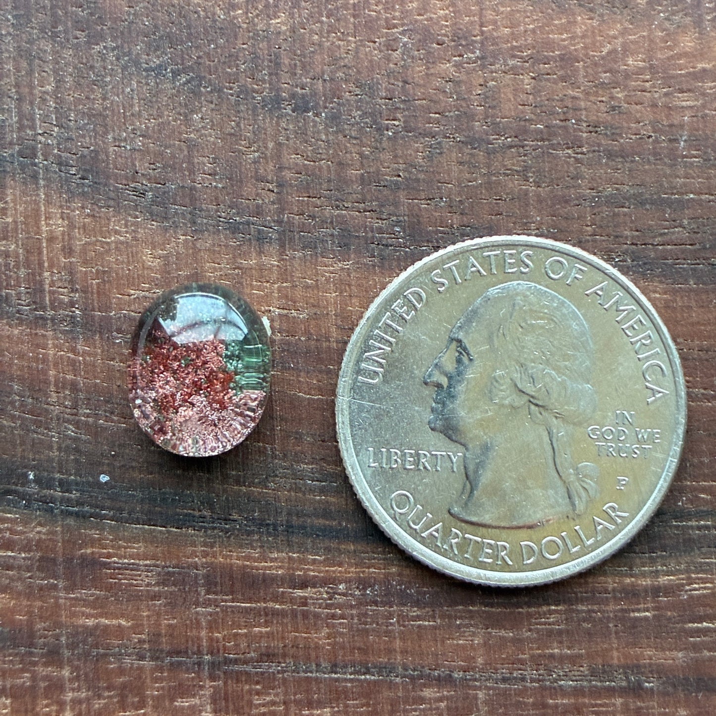 High Quality Garden Quartz - Cabochon - Ring Size - Scenic Crystal