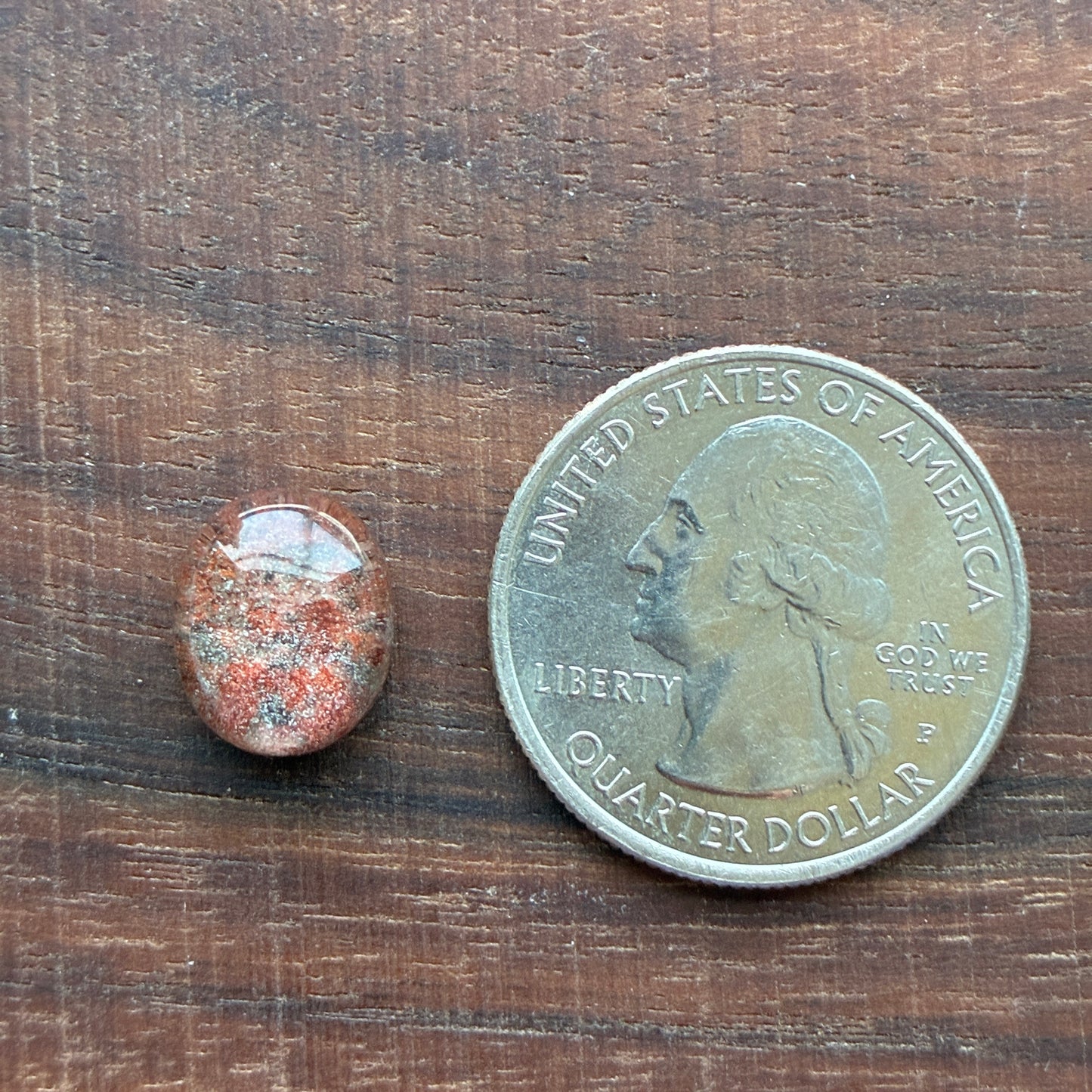 High Quality Garden Quartz - Cabochon - Ring Size - Scenic Crystal