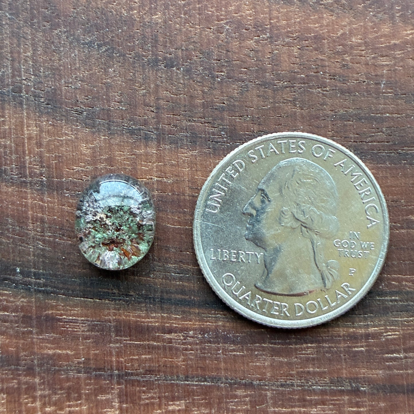 High Quality Garden Quartz - Cabochon - Ring Size - Scenic Crystal