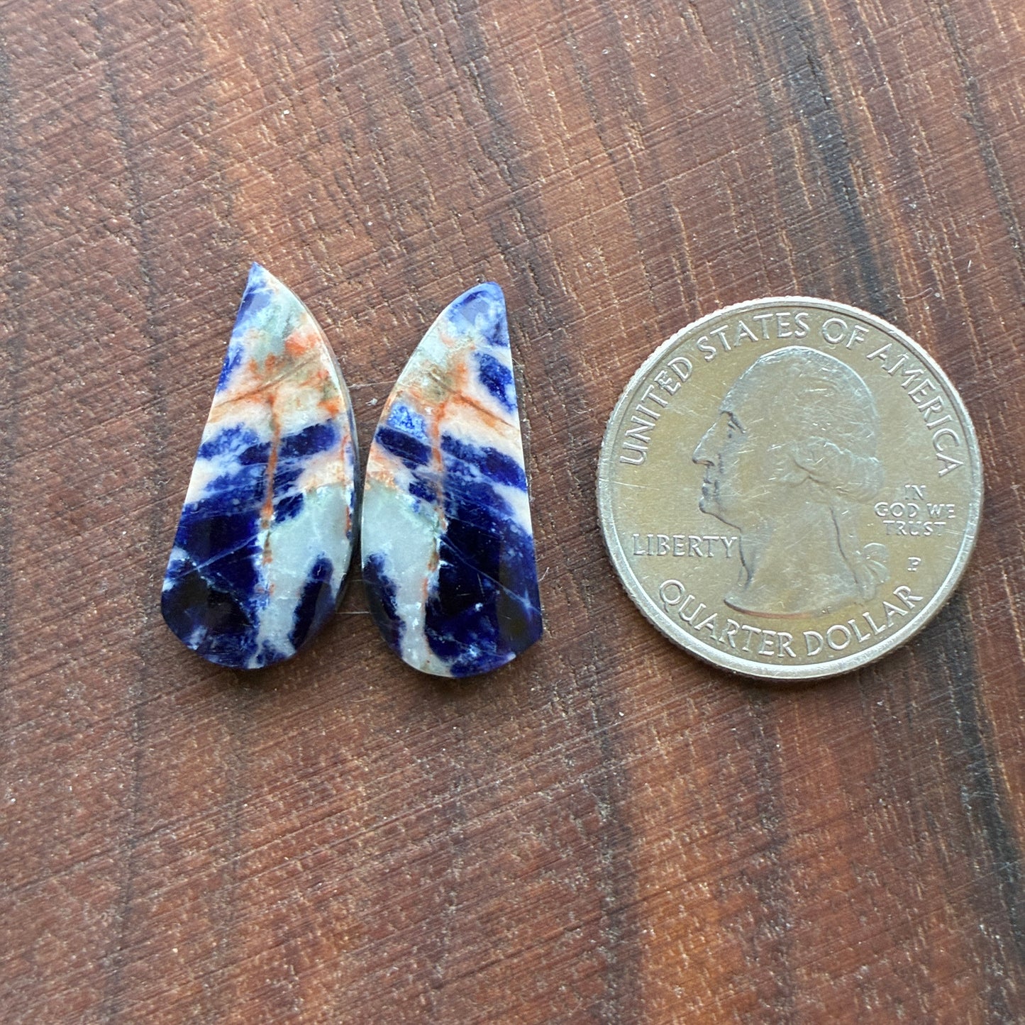 Sodalite - Cabochon Pair - Oval - Round - Teardrop