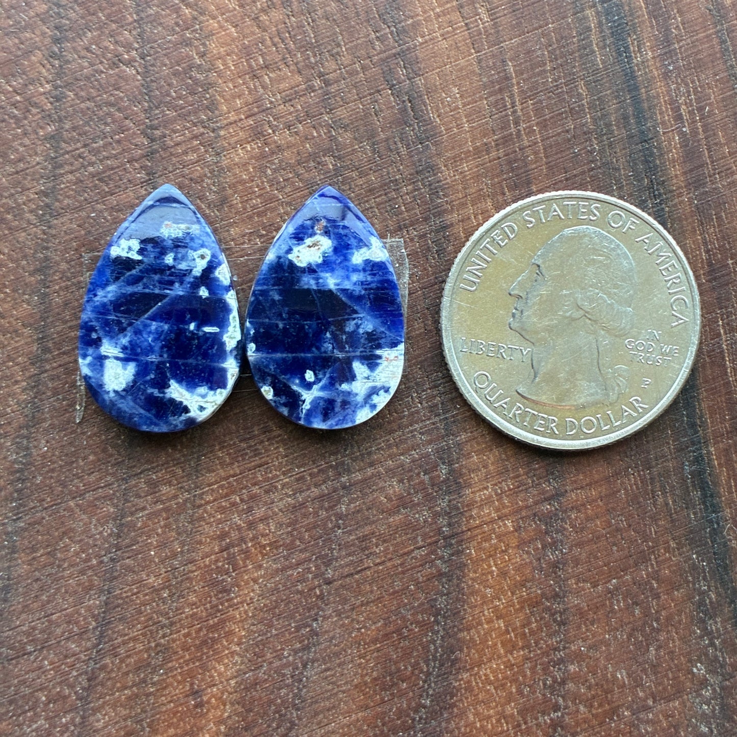 Sodalite - Cabochon Pair - Oval - Round - Teardrop