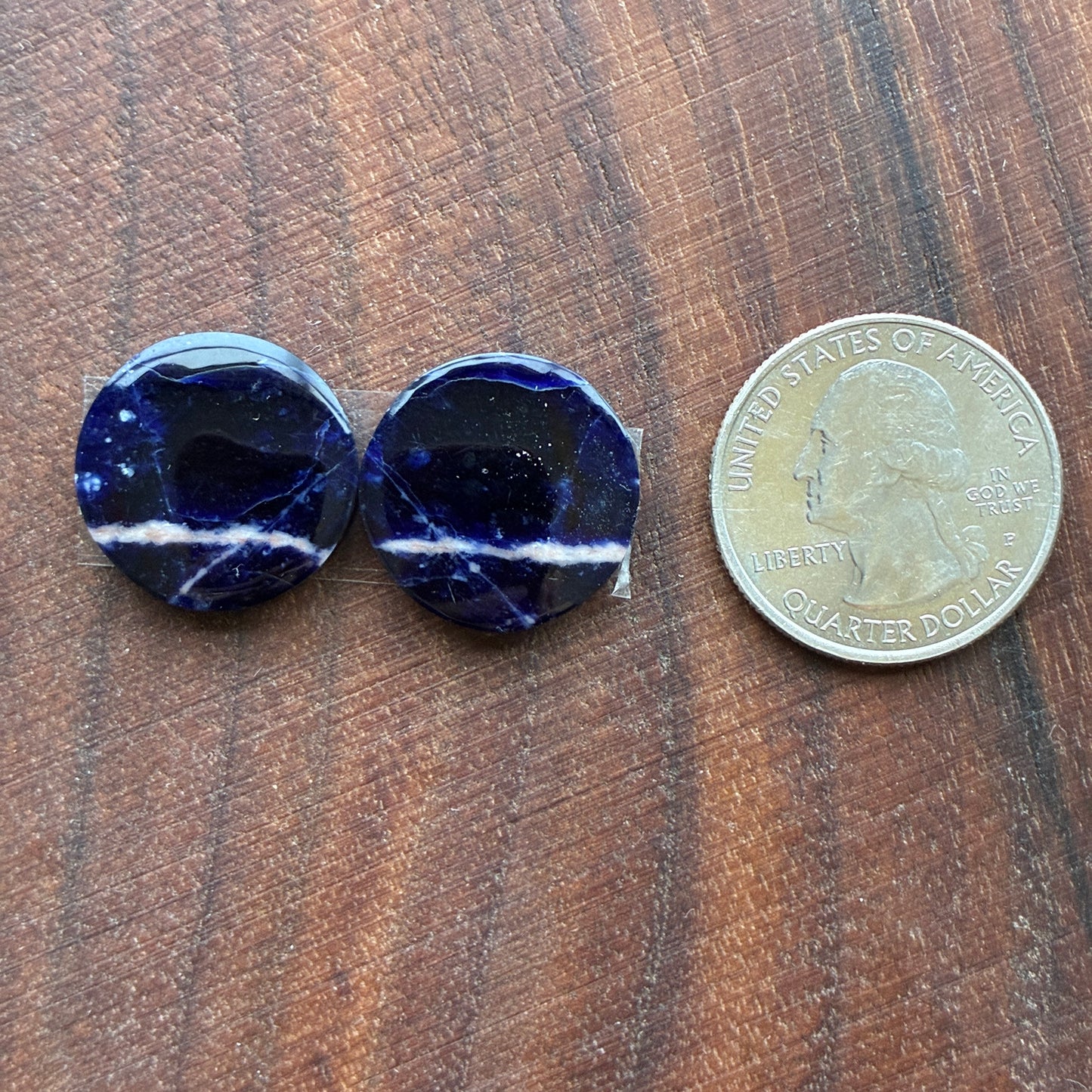 Sodalite - Cabochon Pair - Oval - Round - Teardrop