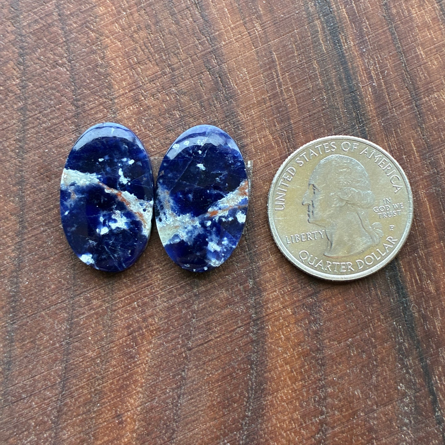 Sodalite - Cabochon Pair - Oval - Round - Teardrop