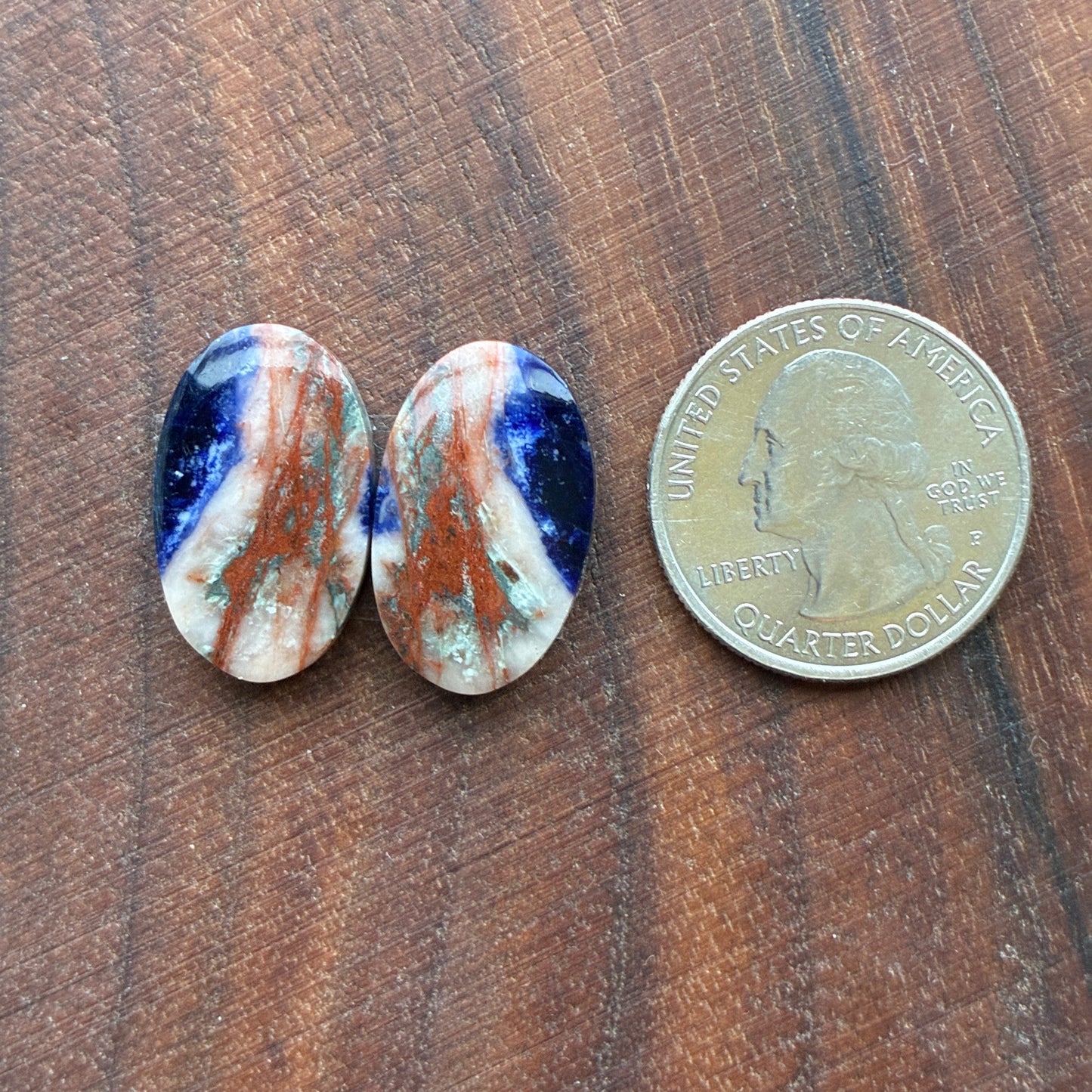 Sodalite - Cabochon Pair - Oval - Round - Teardrop