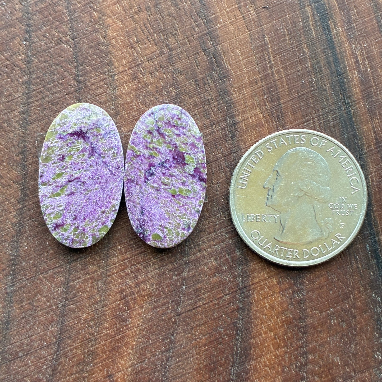 Stichtite - Cabochon Pair - Oval - Teardrop - Round