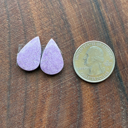 Stichtite - Cabochon Pair - Oval - Teardrop - Round