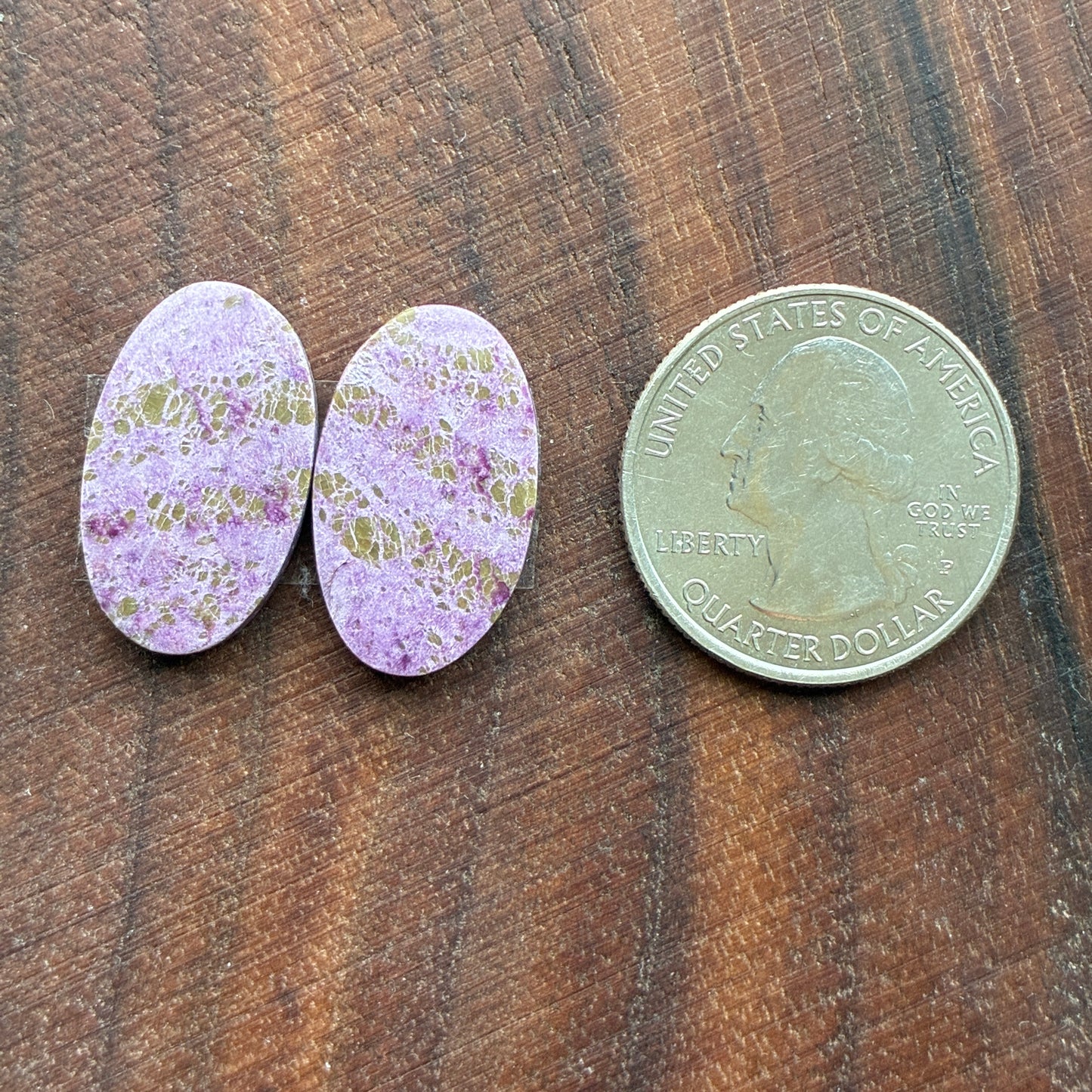 Stichtite - Cabochon Pair - Oval - Teardrop - Round
