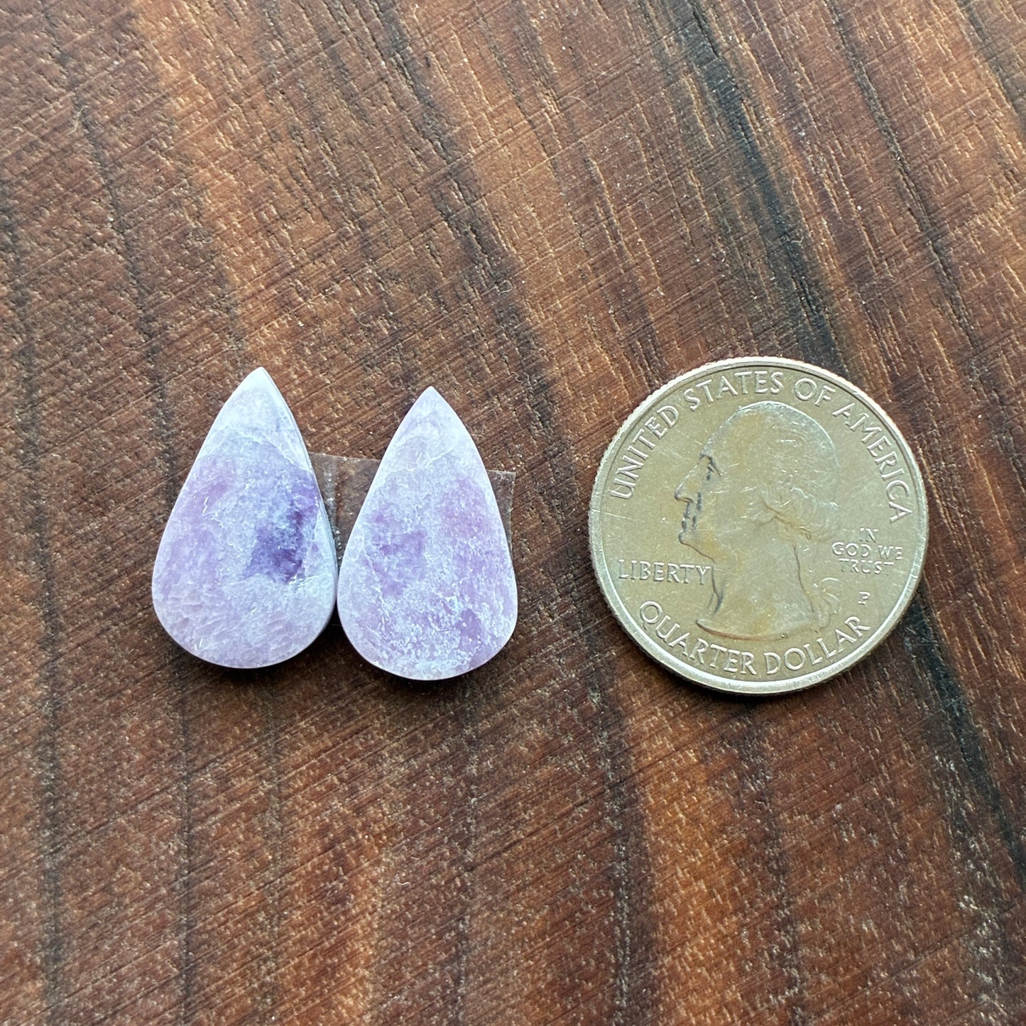 Lepidolite - Cabochon Pair - Round - Oval - Teardrop - Coffin - Square