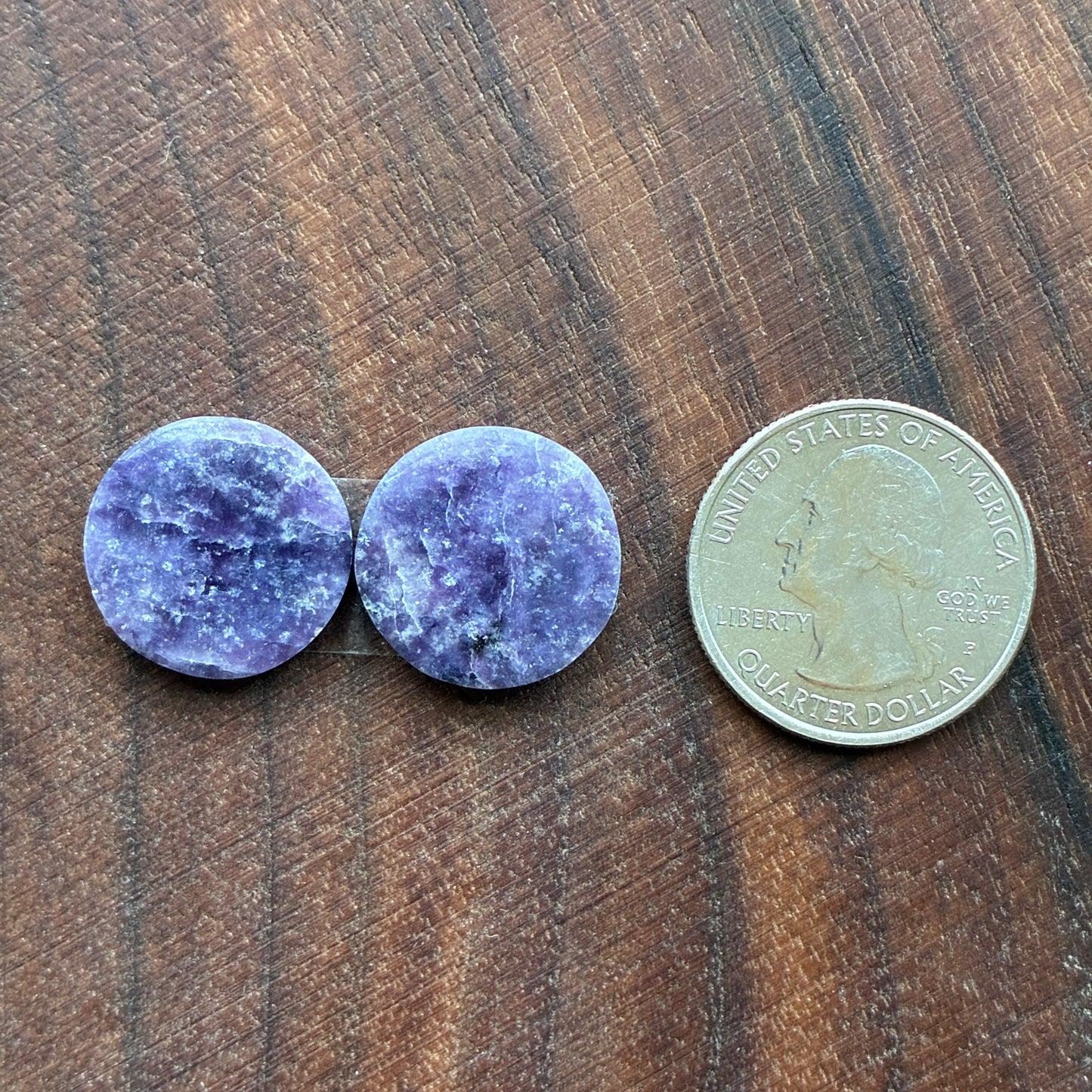 Lepidolite - Cabochon Pair - Round - Oval - Teardrop - Coffin - Square