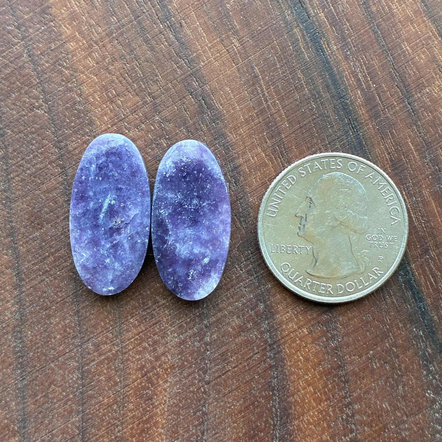 Lepidolite - Cabochon Pair - Round - Oval - Teardrop - Coffin - Square