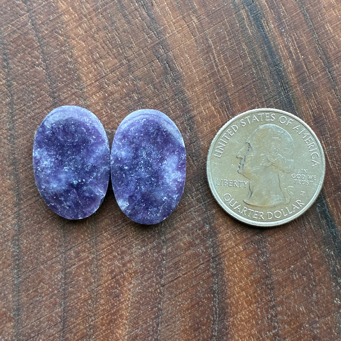 Lepidolite - Cabochon Pair - Round - Oval - Teardrop - Coffin - Square