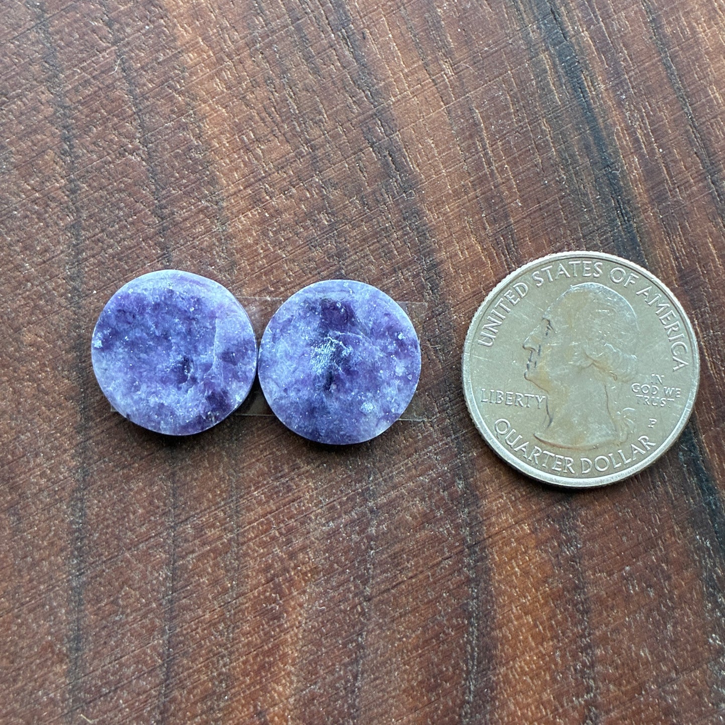 Lepidolite - Cabochon Pair - Round - Oval - Teardrop - Coffin - Square