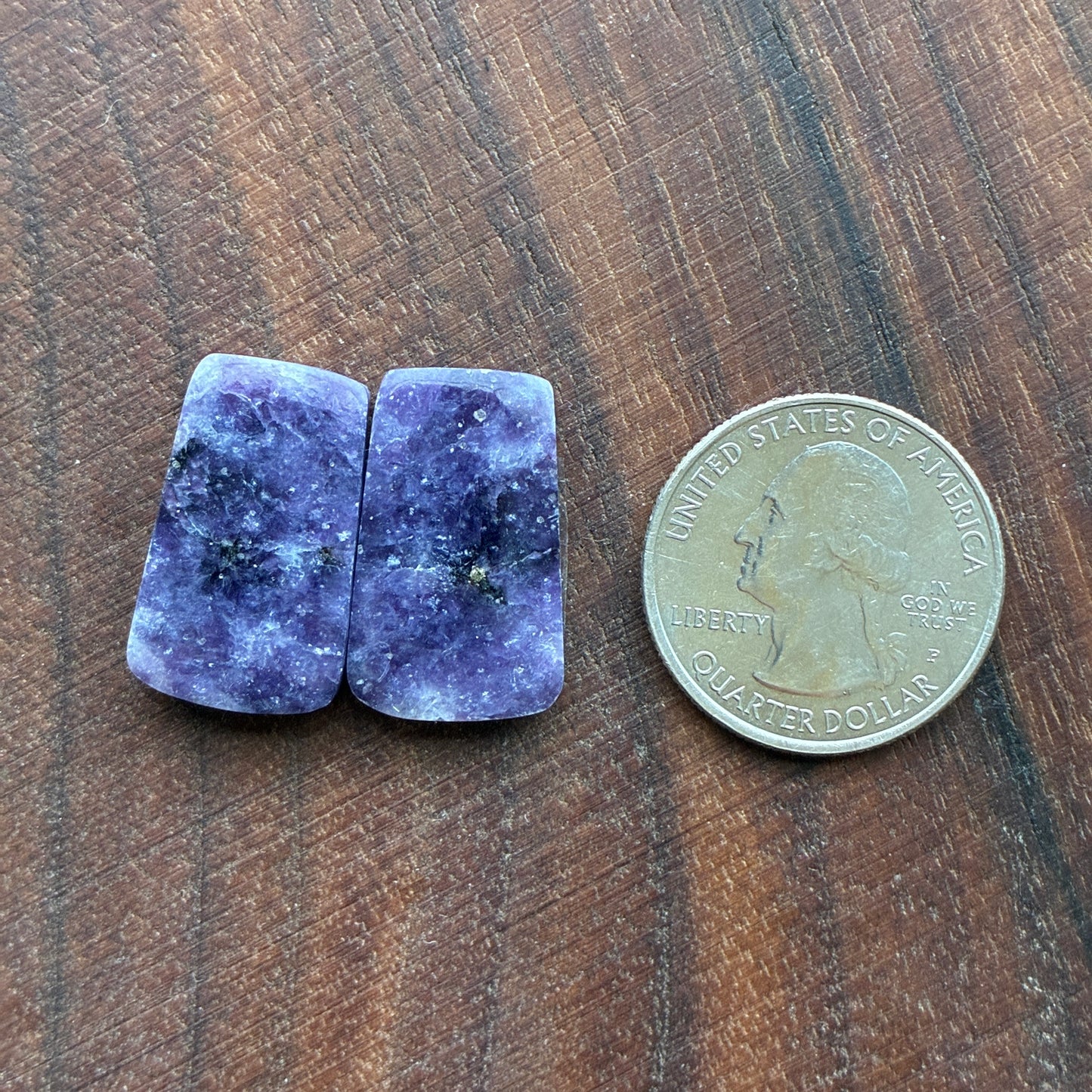 Lepidolite - Cabochon Pair - Round - Oval - Teardrop - Coffin - Square