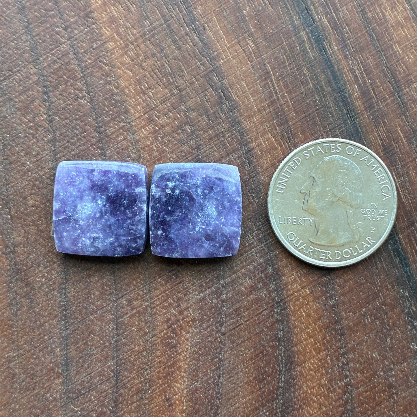 Lepidolite - Cabochon Pair - Round - Oval - Teardrop - Coffin - Square