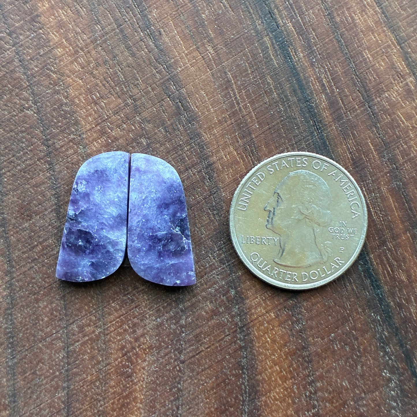 Lepidolite - Cabochon Pair - Round - Oval - Teardrop - Coffin - Square