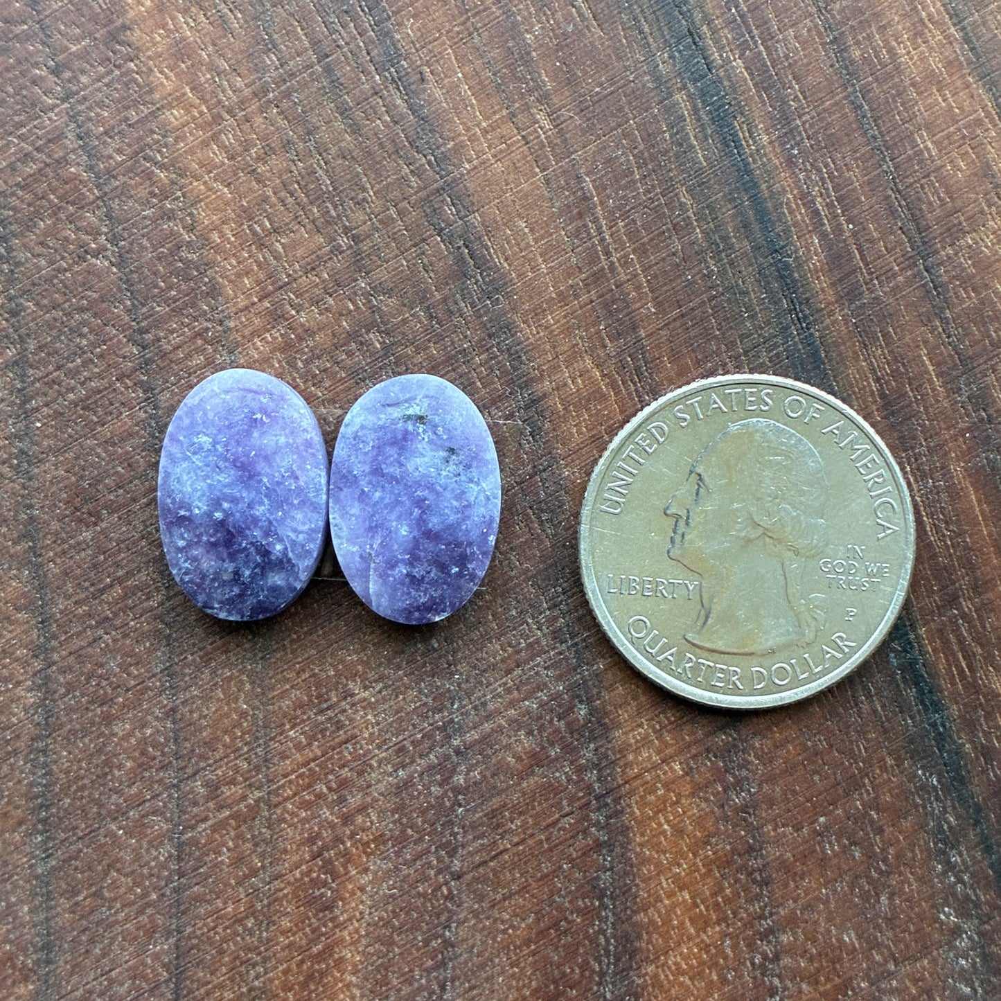 Lepidolite - Cabochon Pair - Round - Oval - Teardrop - Coffin - Square