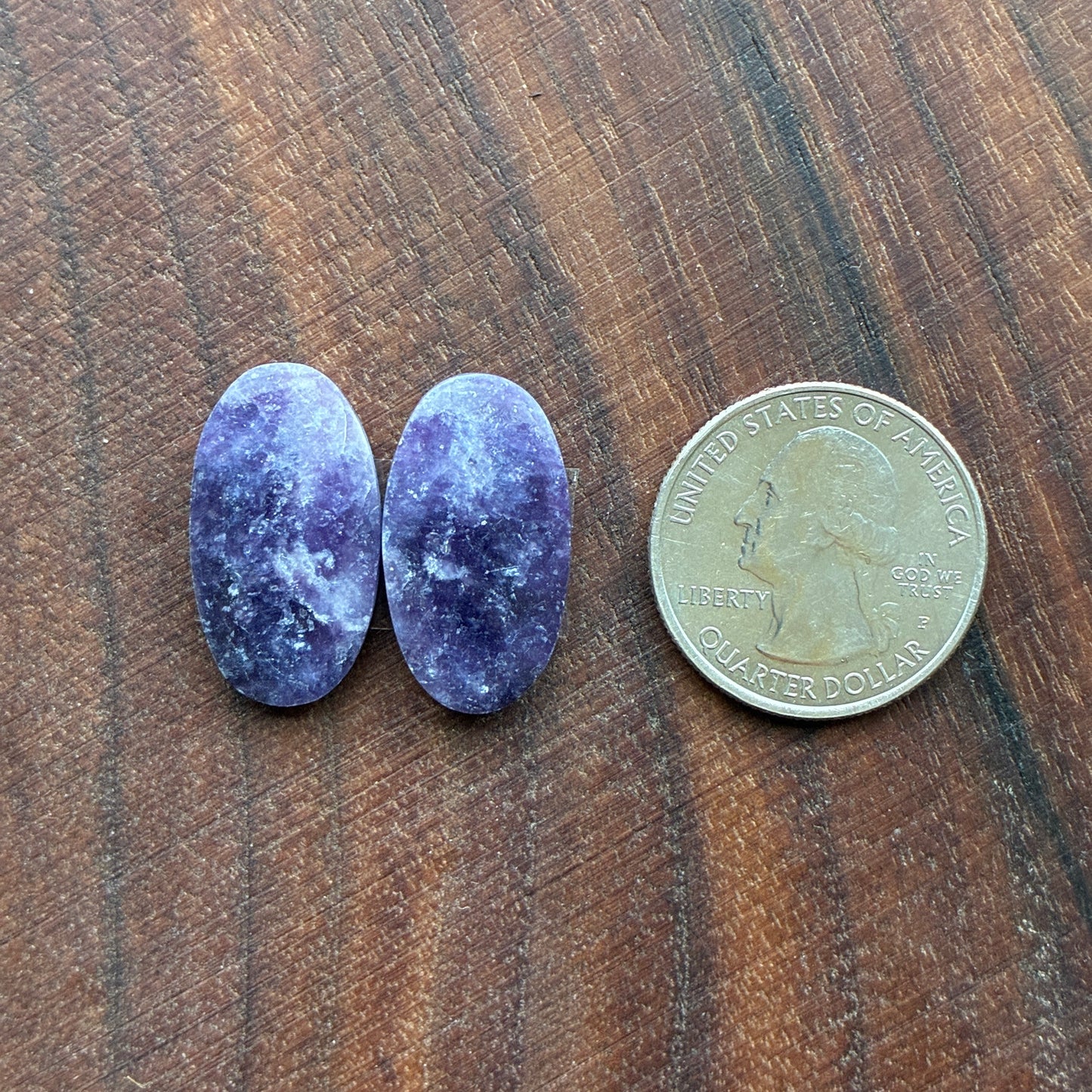 Lepidolite - Cabochon Pair - Round - Oval - Teardrop - Coffin - Square