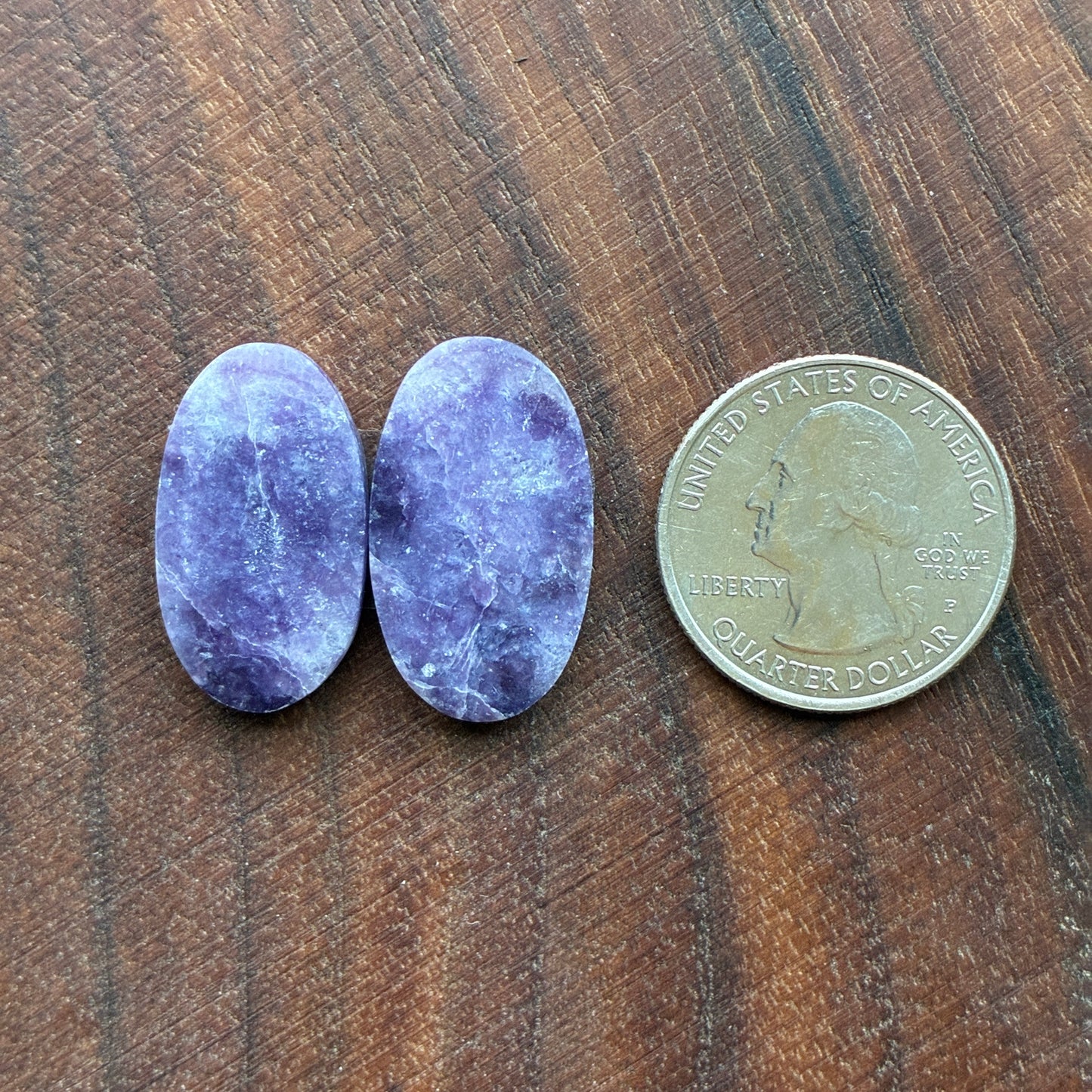 Lepidolite - Cabochon Pair - Round - Oval - Teardrop - Coffin - Square