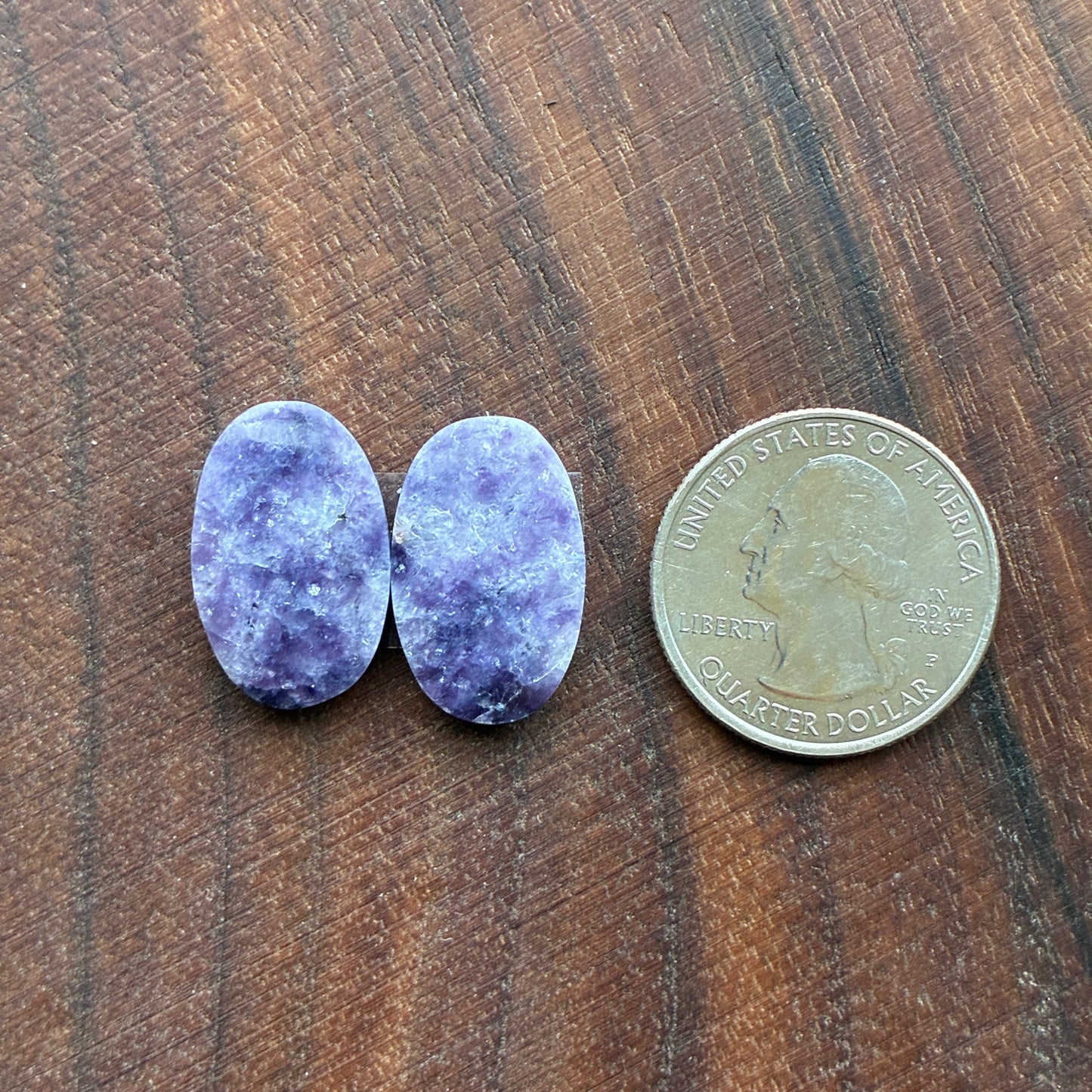Lepidolite - Cabochon Pair - Round - Oval - Teardrop - Coffin - Square