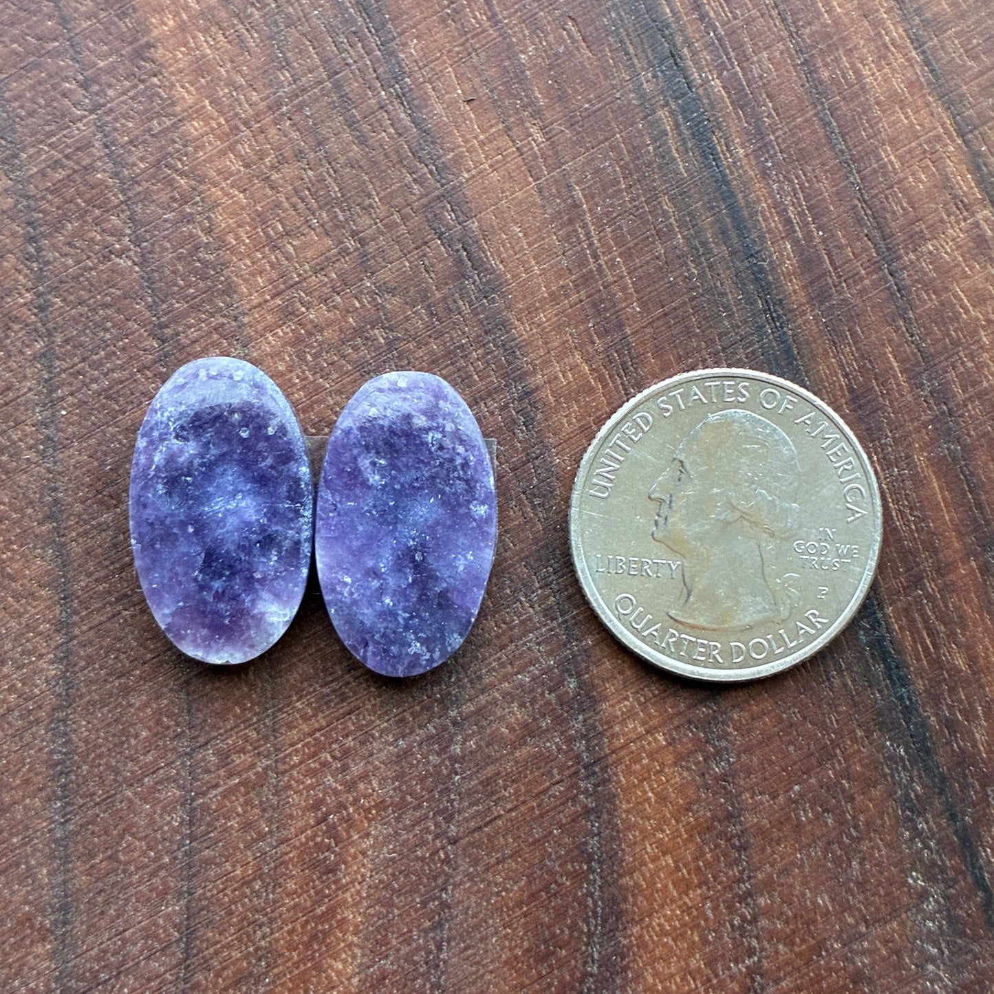 Lepidolite - Cabochon Pair - Round - Oval - Teardrop - Coffin - Square