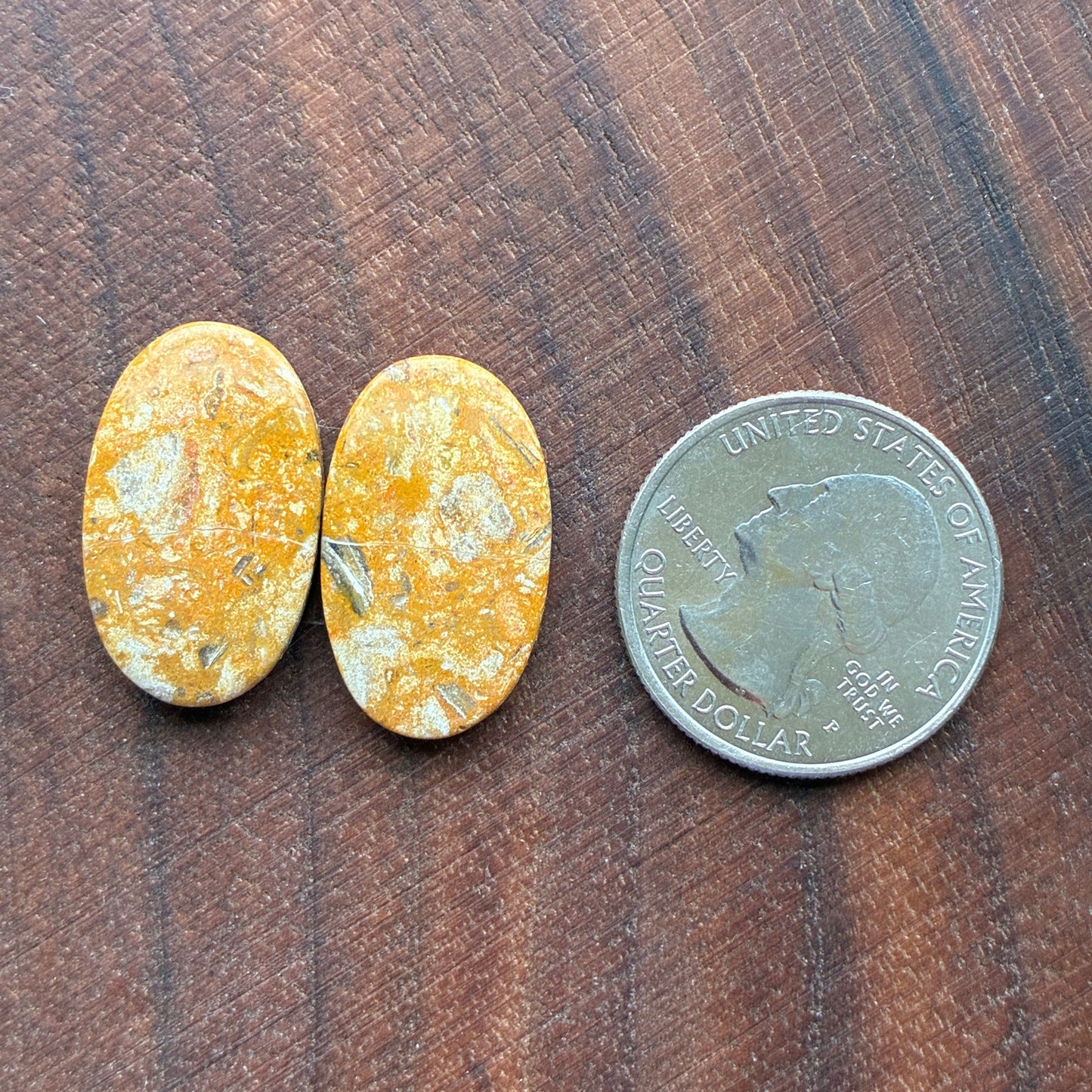 Bumblebee Jasper - Cabochon Pair - Rectangle - Oval - Teardrop