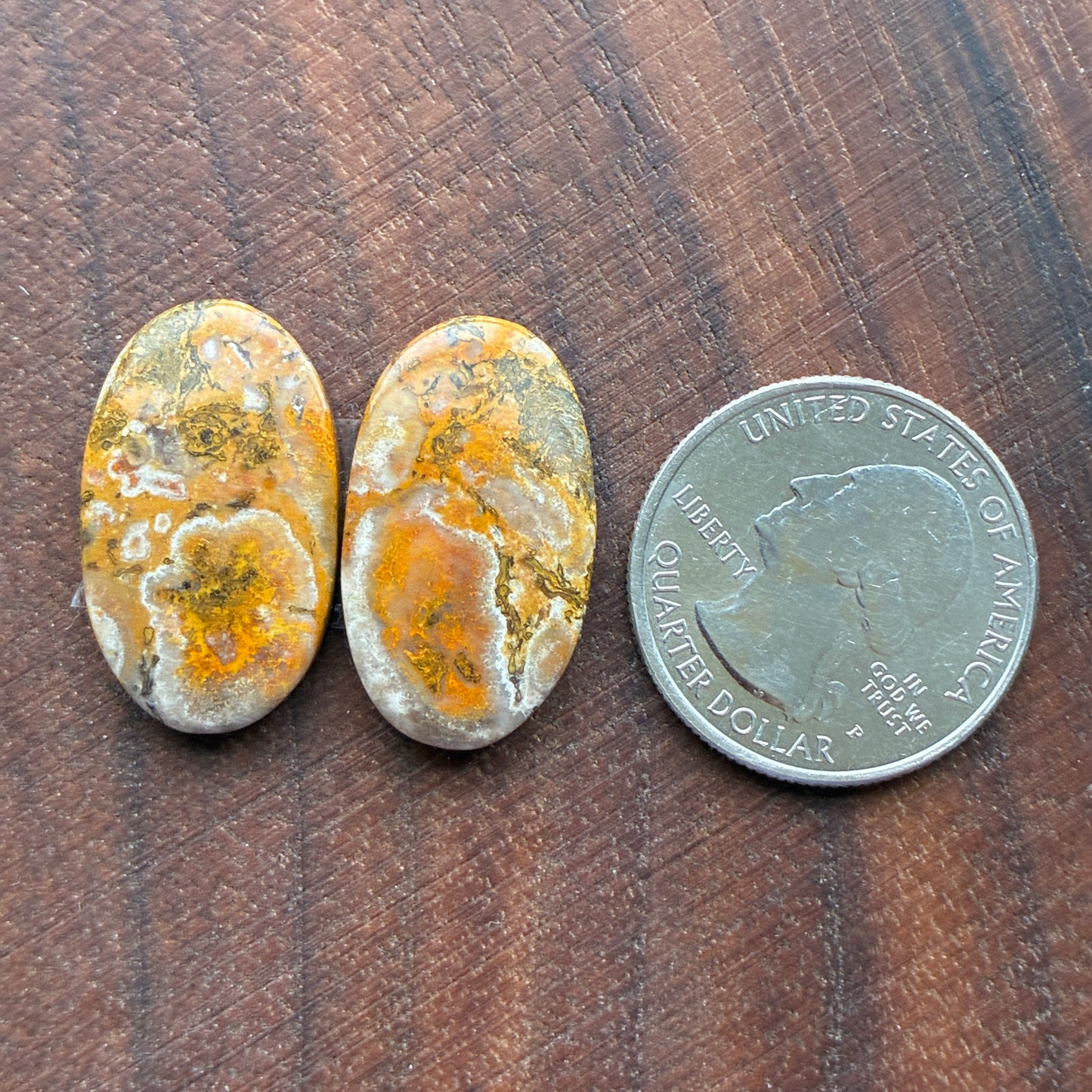 Bumblebee Jasper - Cabochon Pair - Rectangle - Oval - Teardrop