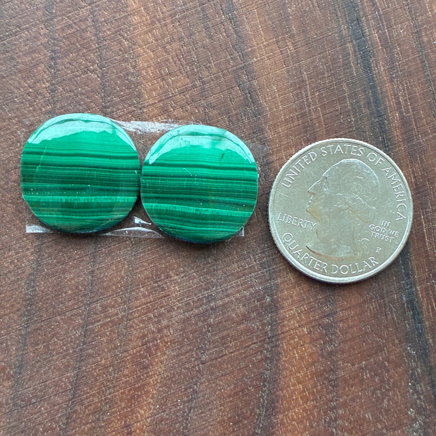 Malachite - Cabochon Pair - Oval - Teardrop - Square - Round