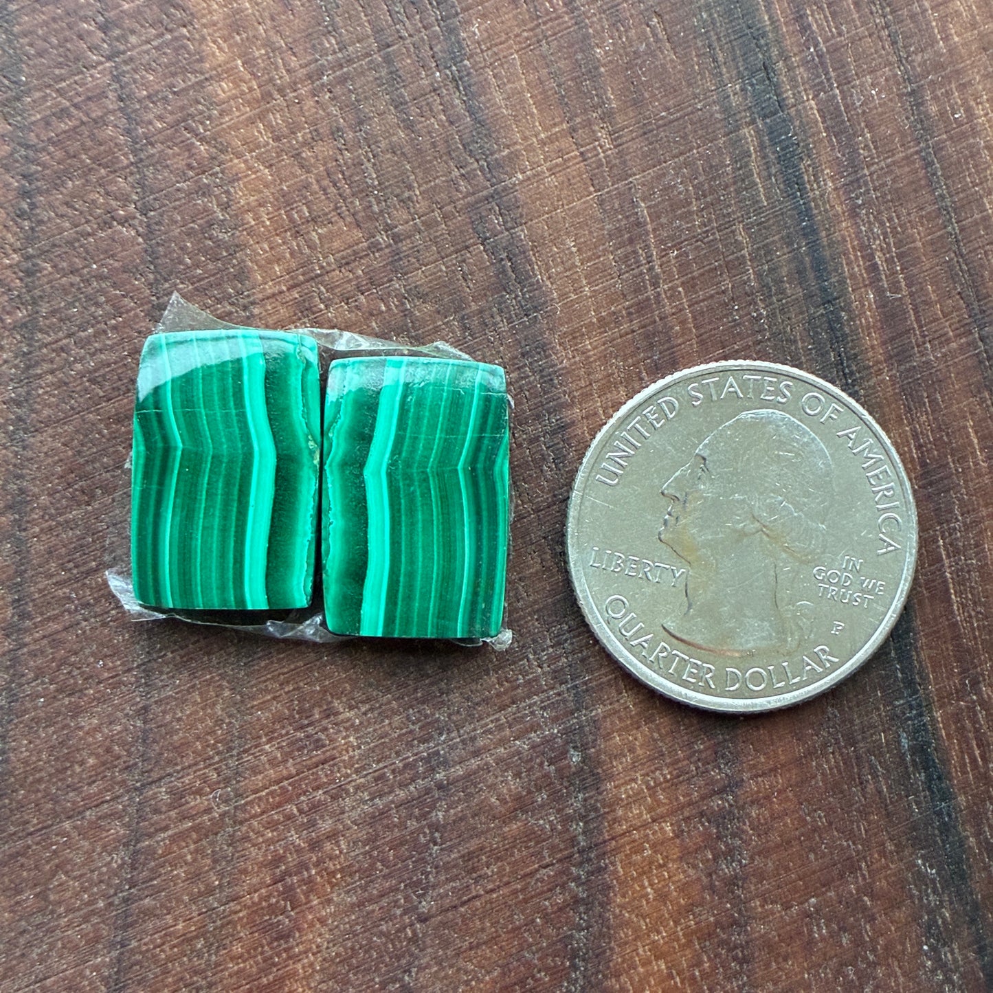 Malachite - Cabochon Pair - Oval - Teardrop - Square - Round