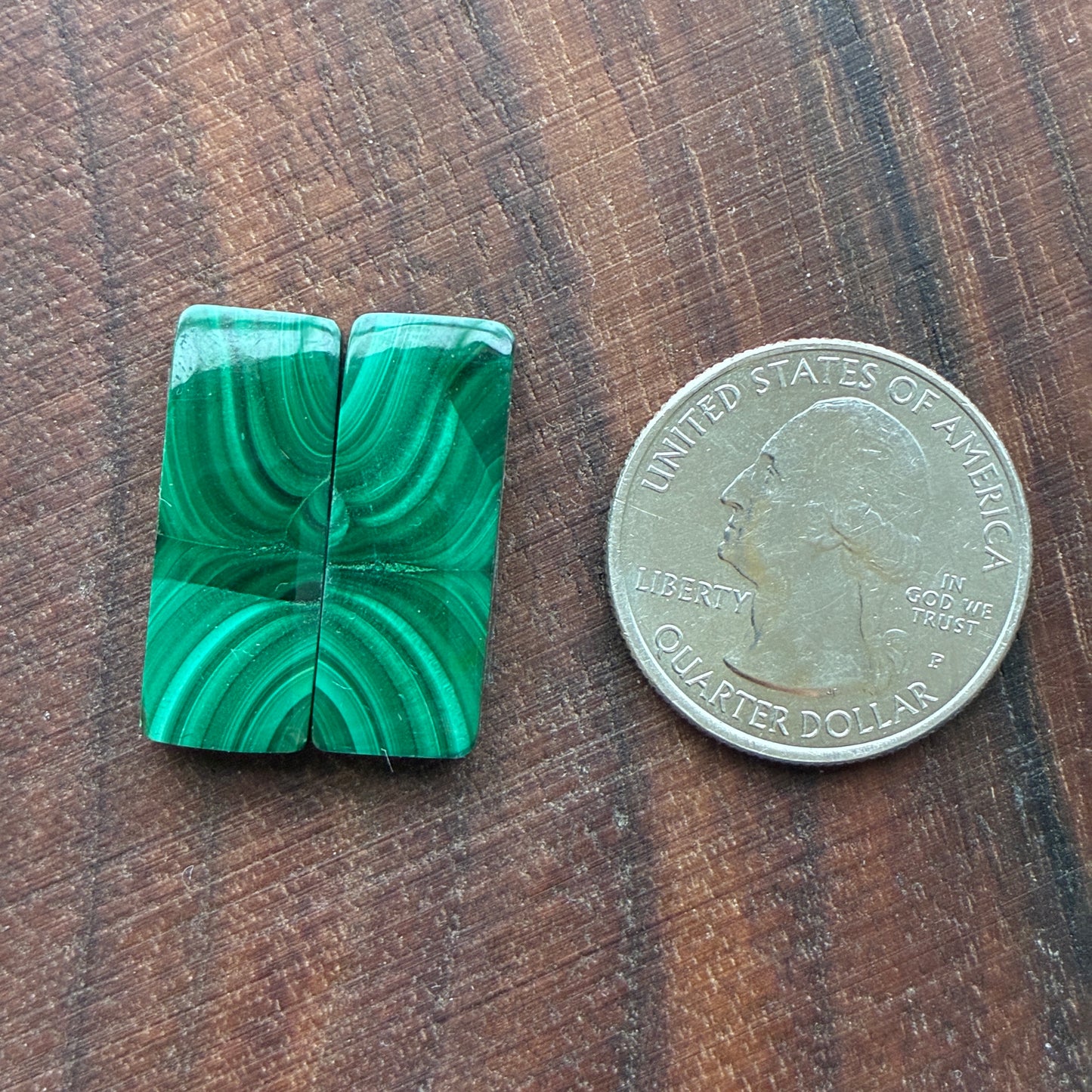 Malachite - Cabochon Pair - Oval - Teardrop - Square - Round