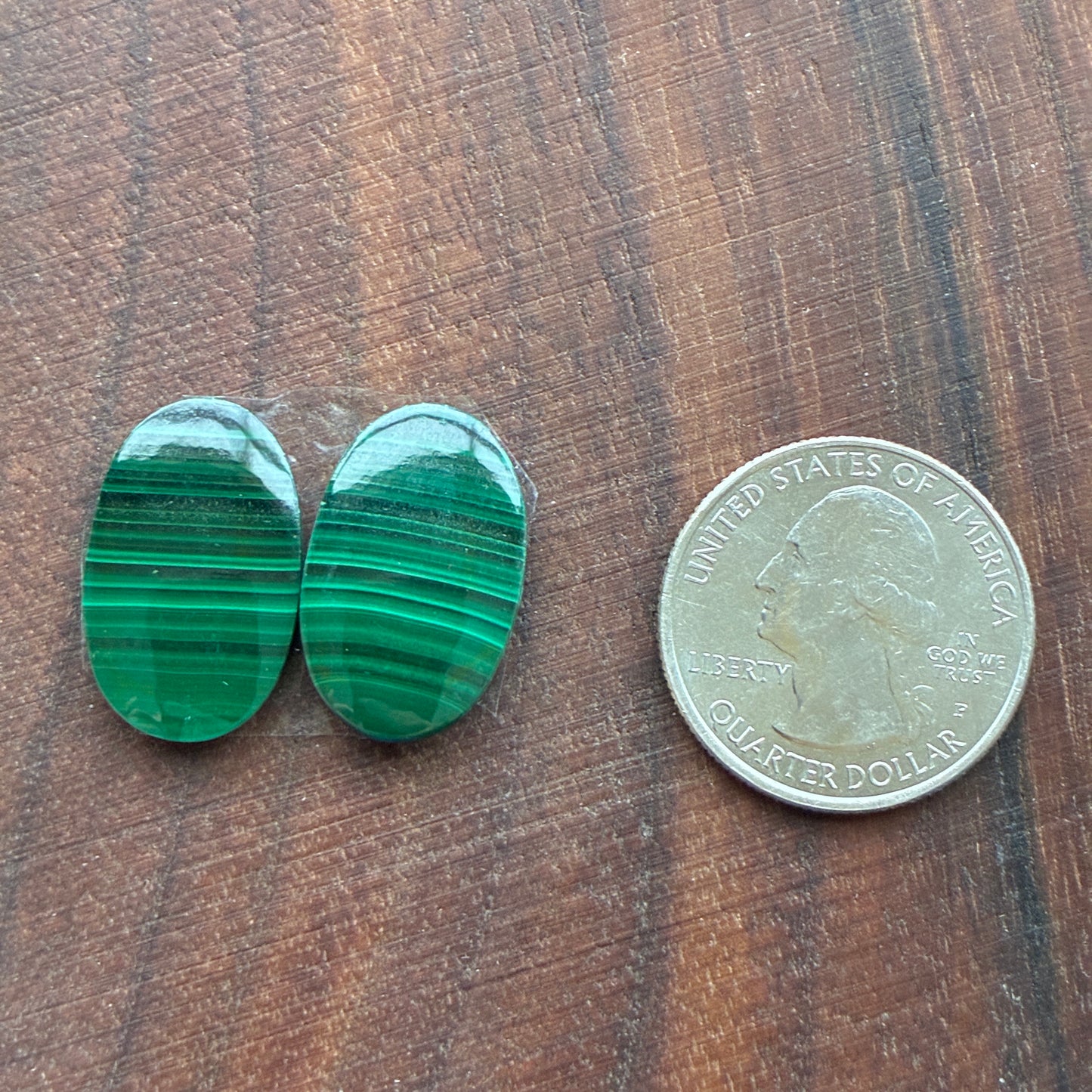 Malachite - Cabochon Pair - Oval - Teardrop - Square - Round