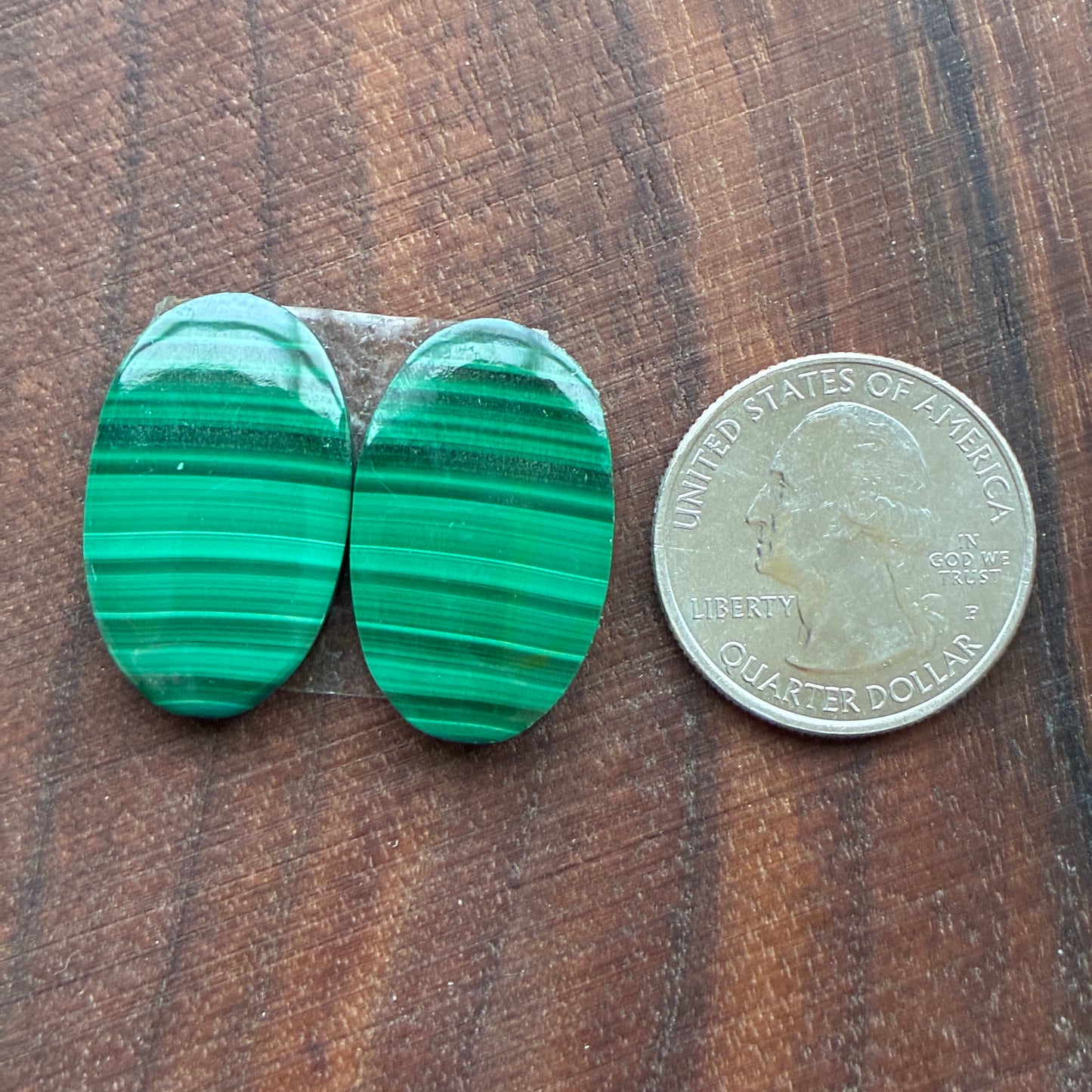 Malachite - Cabochon Pair - Oval - Teardrop - Square - Round
