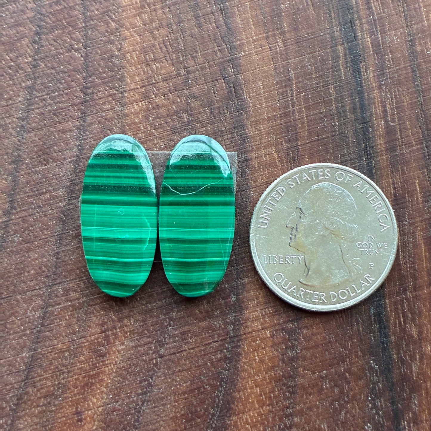 Malachite - Cabochon Pair - Oval - Teardrop - Square - Round