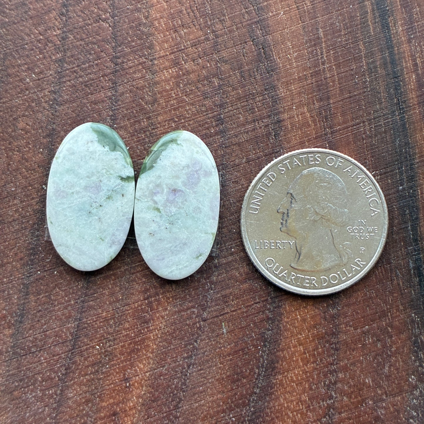 Peace Jade - Cabochon Pair - Oval - Teardrop - Square