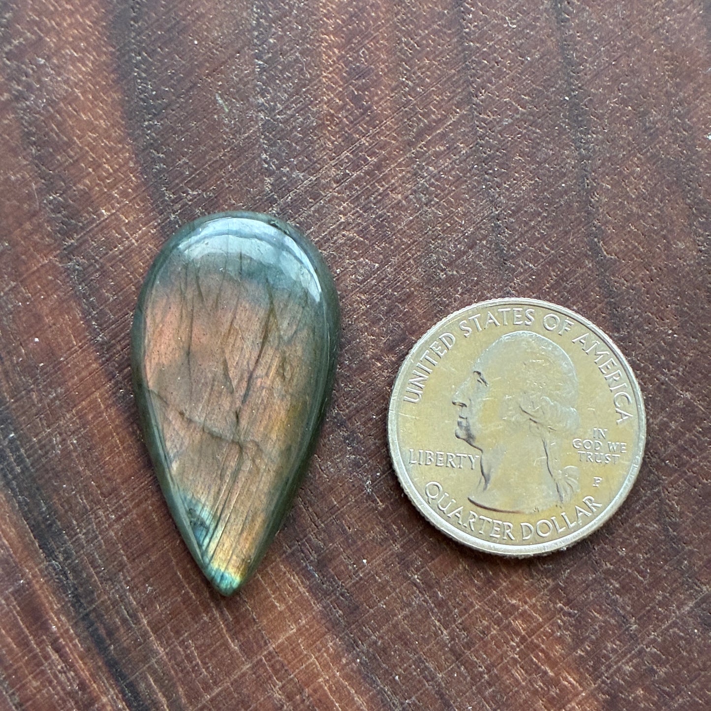 Sunset Labradorite - Cabochon - Teardrop - Oval - Square