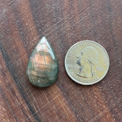 Sunset Labradorite - Cabochon - Teardrop - Oval - Square
