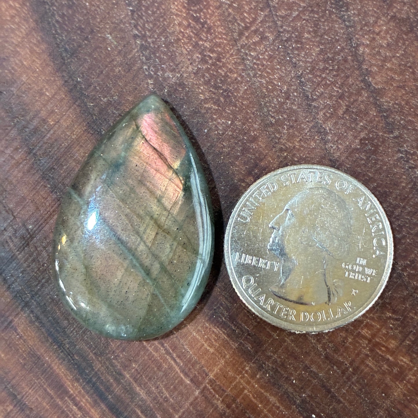 Sunset Labradorite - Cabochon - Teardrop - Oval - Square