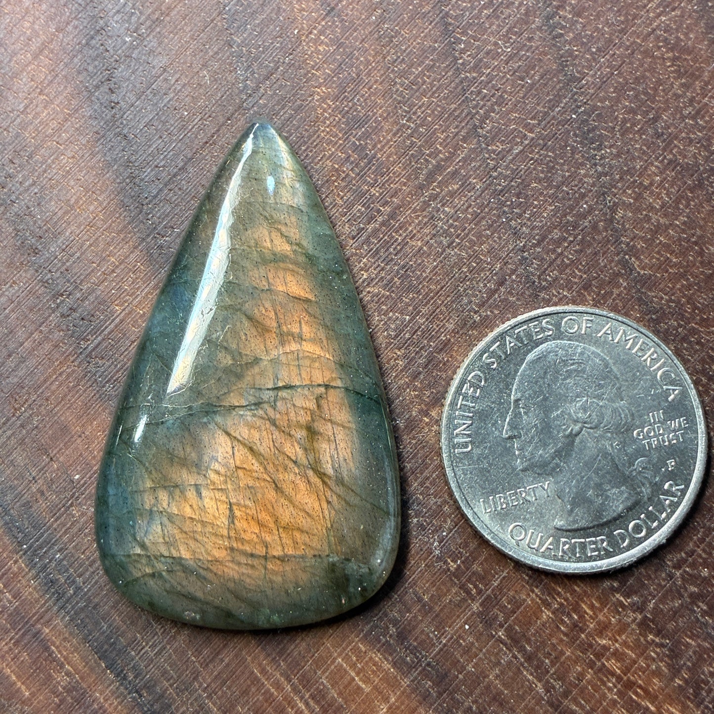 Sunset Labradorite - Cabochon - Teardrop - Oval - Square