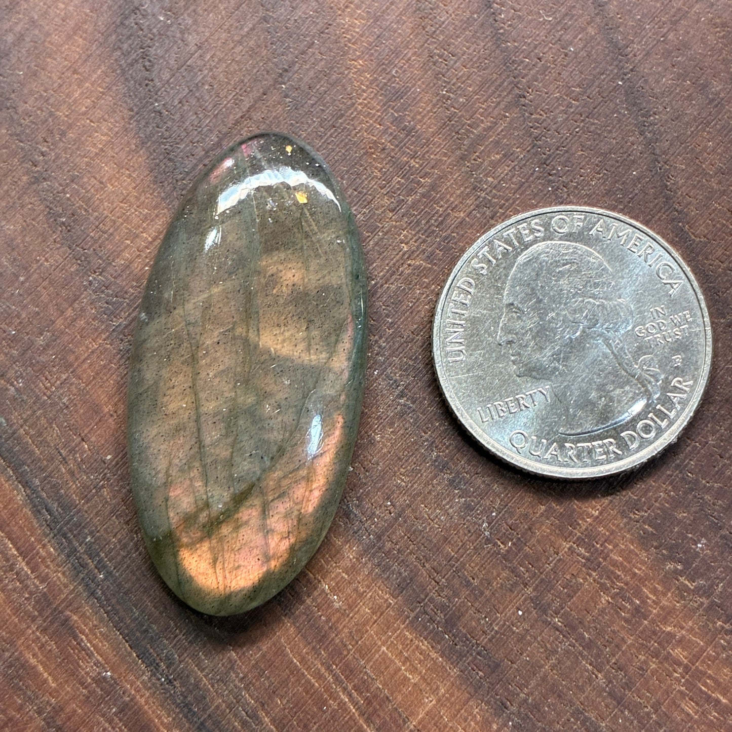 Sunset Labradorite - Cabochon - Teardrop - Oval - Square