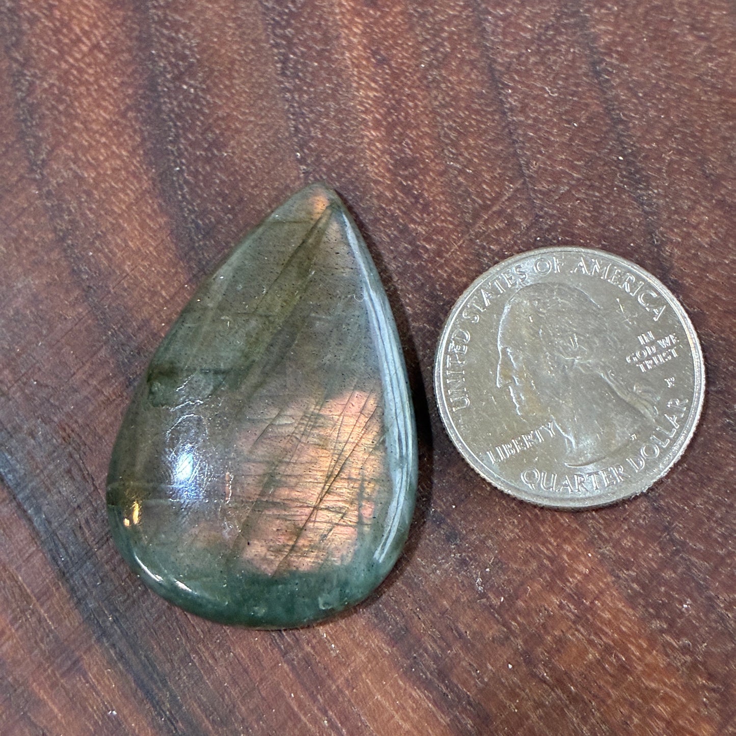 Sunset Labradorite - Cabochon - Teardrop - Oval - Square