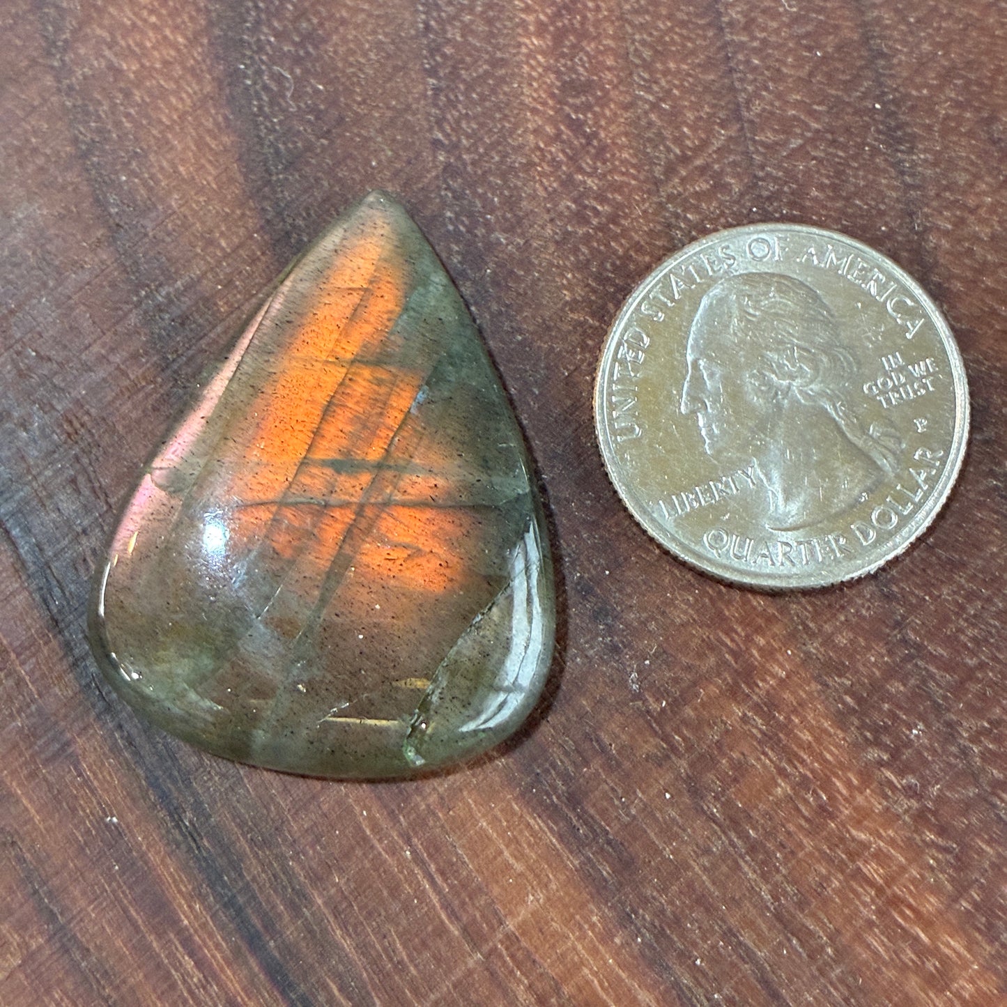 Sunset Labradorite - Cabochon - Teardrop - Oval - Square