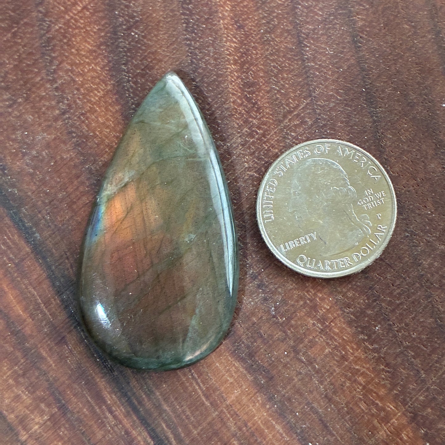 Sunset Labradorite - Cabochon - Teardrop - Oval - Square