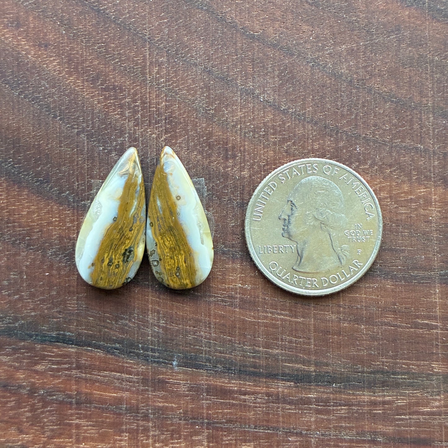 Ocean Jasper - Cabochon Pair - Oval - Teardrop - Rectangle