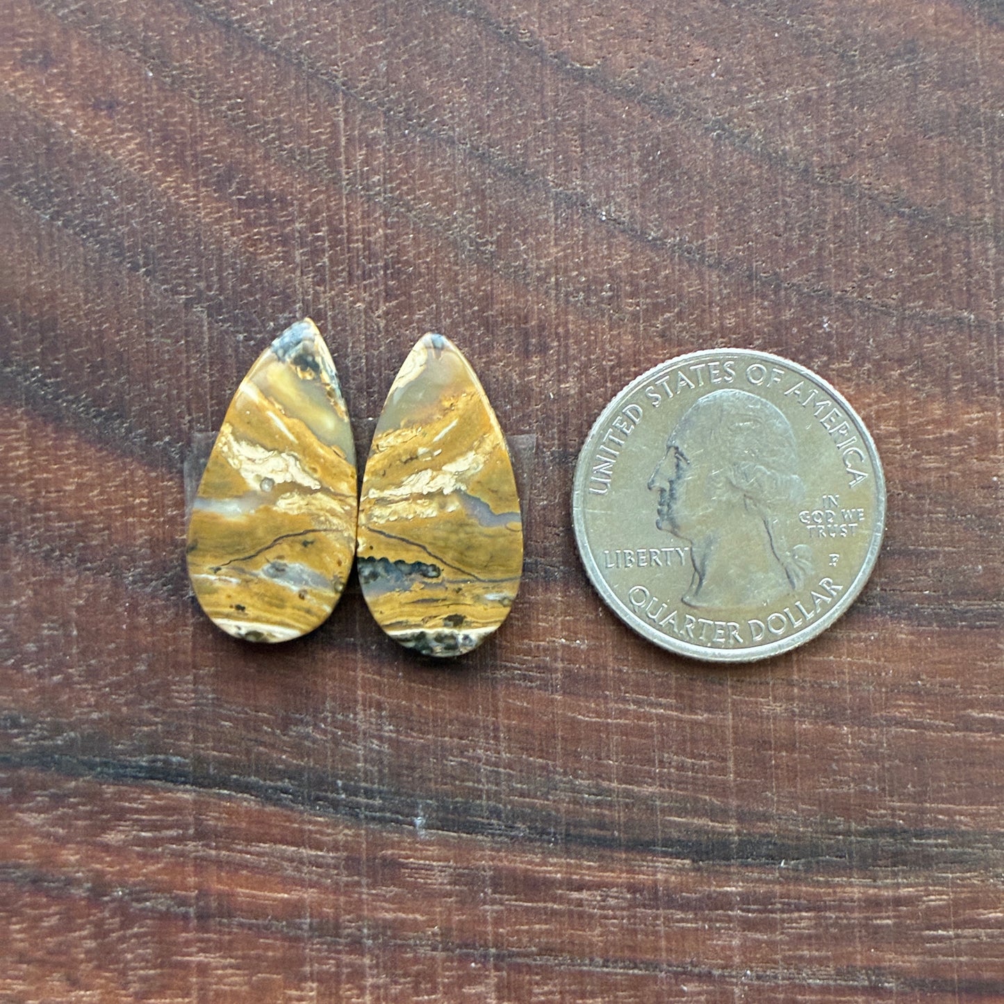 Ocean Jasper - Cabochon Pair - Oval - Teardrop - Rectangle