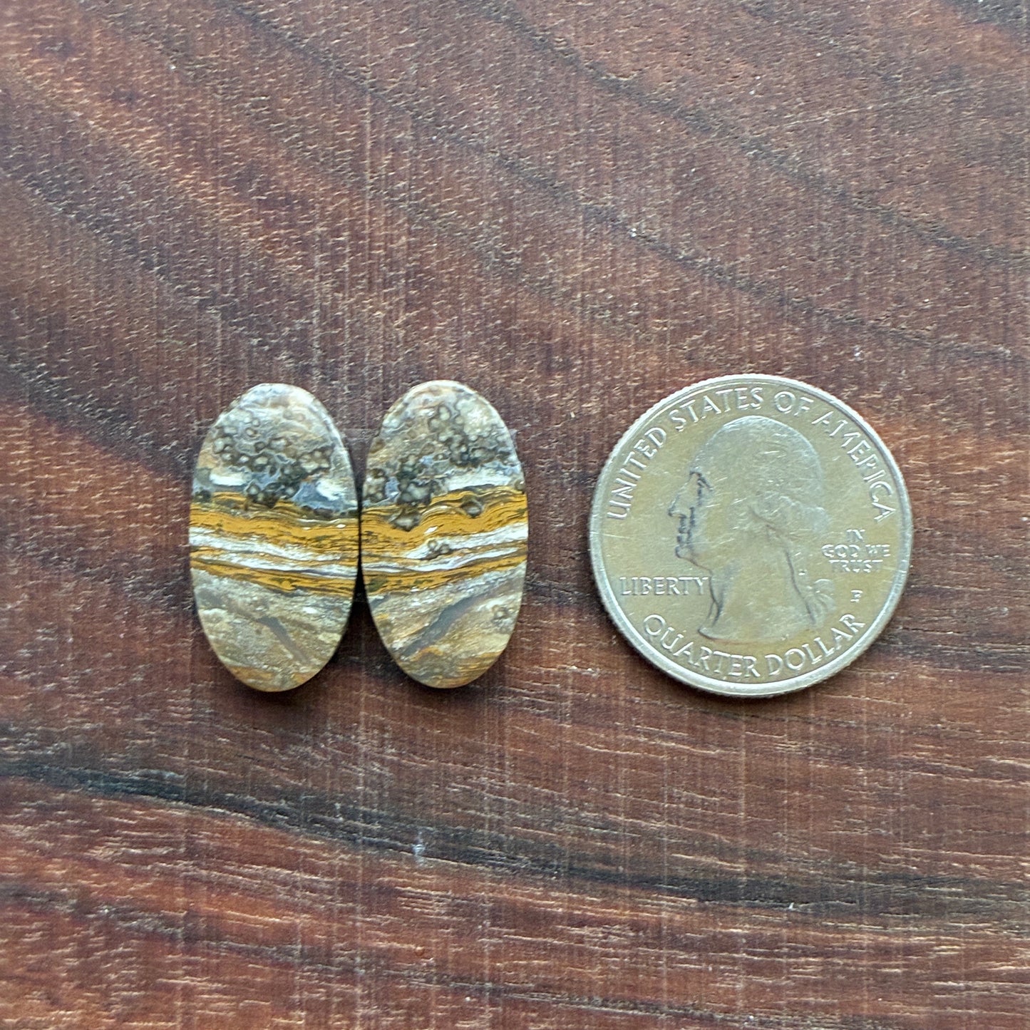 Ocean Jasper - Cabochon Pair - Oval - Teardrop - Rectangle