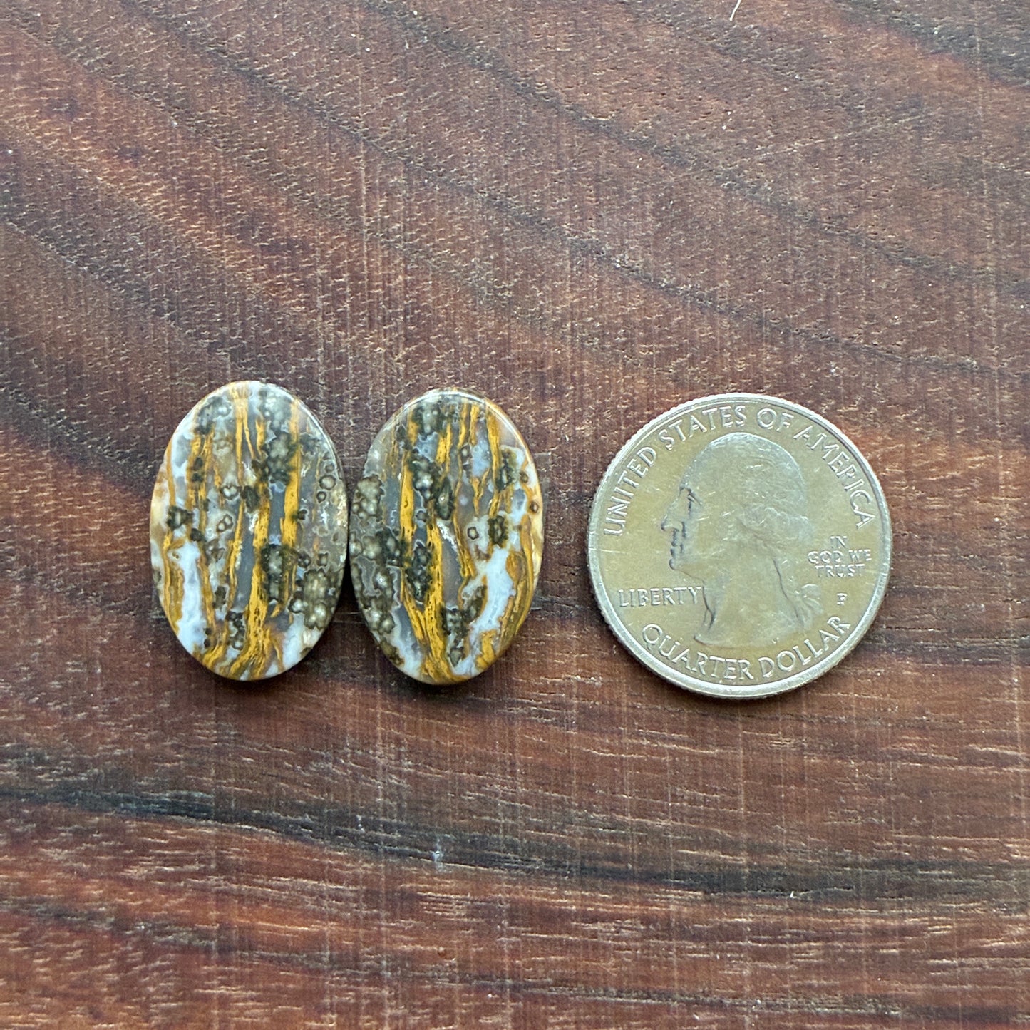 Ocean Jasper - Cabochon Pair - Oval - Teardrop - Rectangle