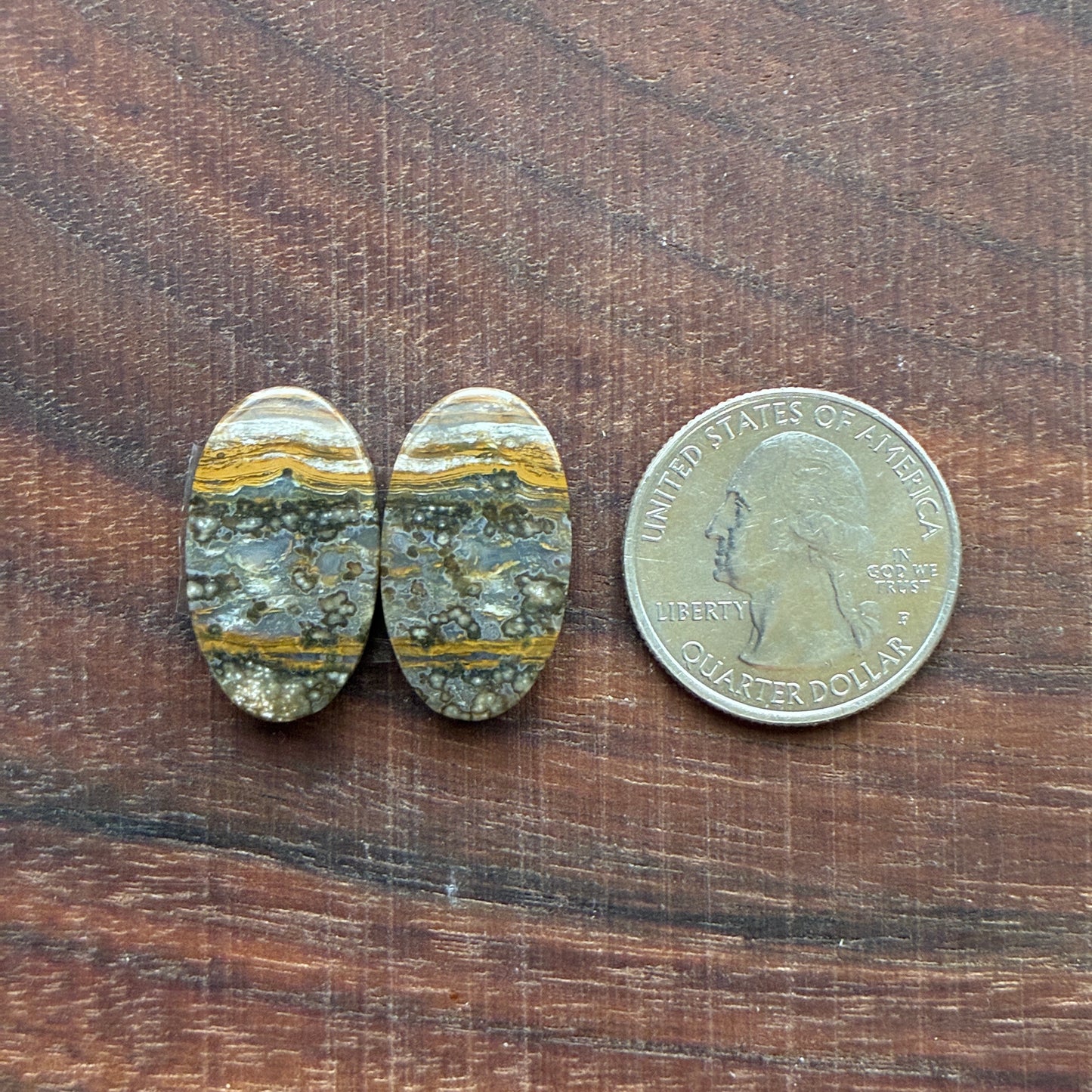 Ocean Jasper - Cabochon Pair - Oval - Teardrop - Rectangle