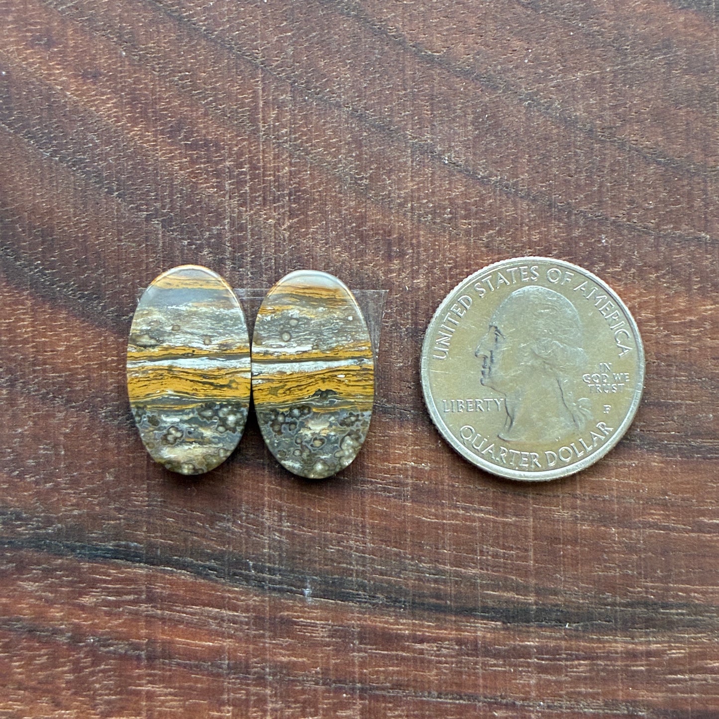 Ocean Jasper - Cabochon Pair - Oval - Teardrop - Rectangle
