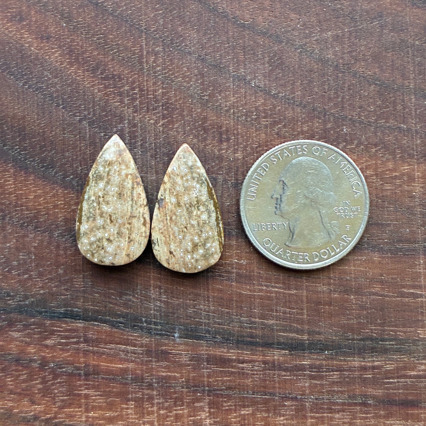 Ocean Jasper - Cabochon Pair - Oval - Teardrop - Rectangle